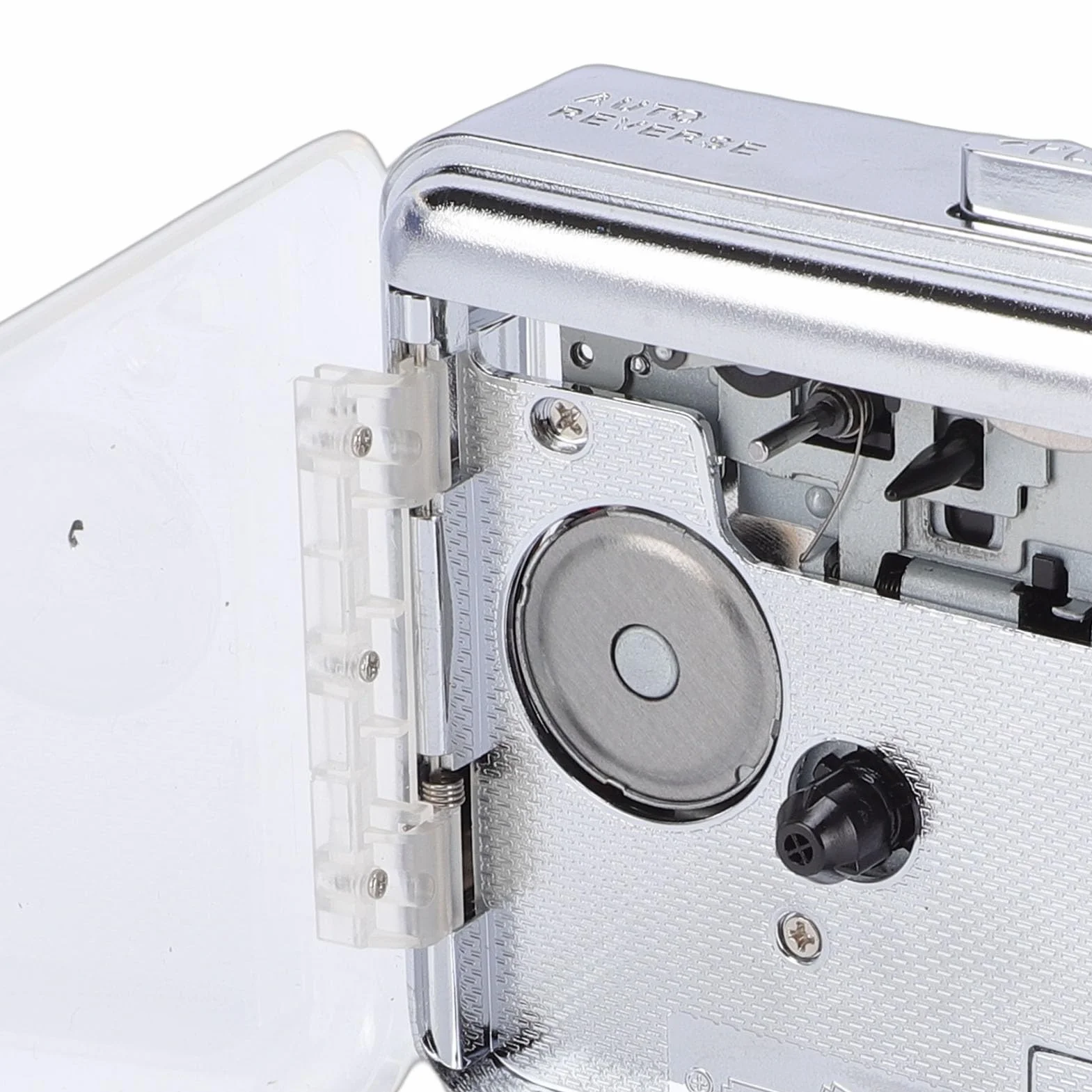 Odtwarzacz Kasetowy, Konwerter Kasetowy USB na MP3 z Dwoma Głośnikami i Gniazdem Słuchawkowym, Przenośny Odtwarzacz dla Entuzjastów Muzyki, Zasilany baterią lub USB