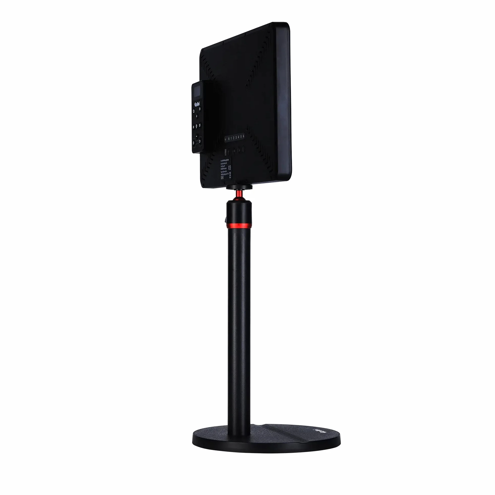 Rollei Lumis Key Light Pro, światło wideo, światło strumieniowe CRI 90+ 2500-9000K, z panelem LED i pilotem Bluetooth, do zdjęć, wideokonferencji TikTok Live Stream, światła, fotografia