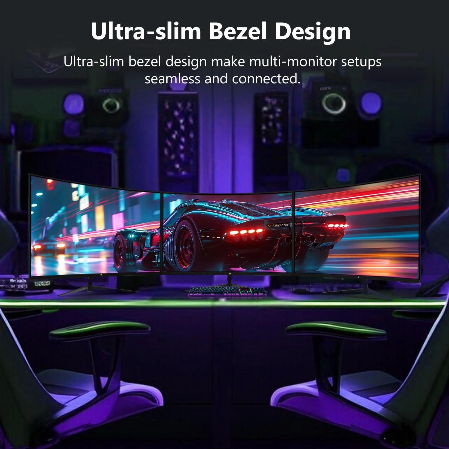 Z-Edge Zakrzywiony ekran komputerowy do gier 27 cali 200 Hz, 1ms, FreeSync, monitor FHD 1080P z kablem DP, 350cd/m², 1500R VA, bezramowe HDMI2.1 & DP1.4, VESA, sRGB 99%, 178° kąt widzenia