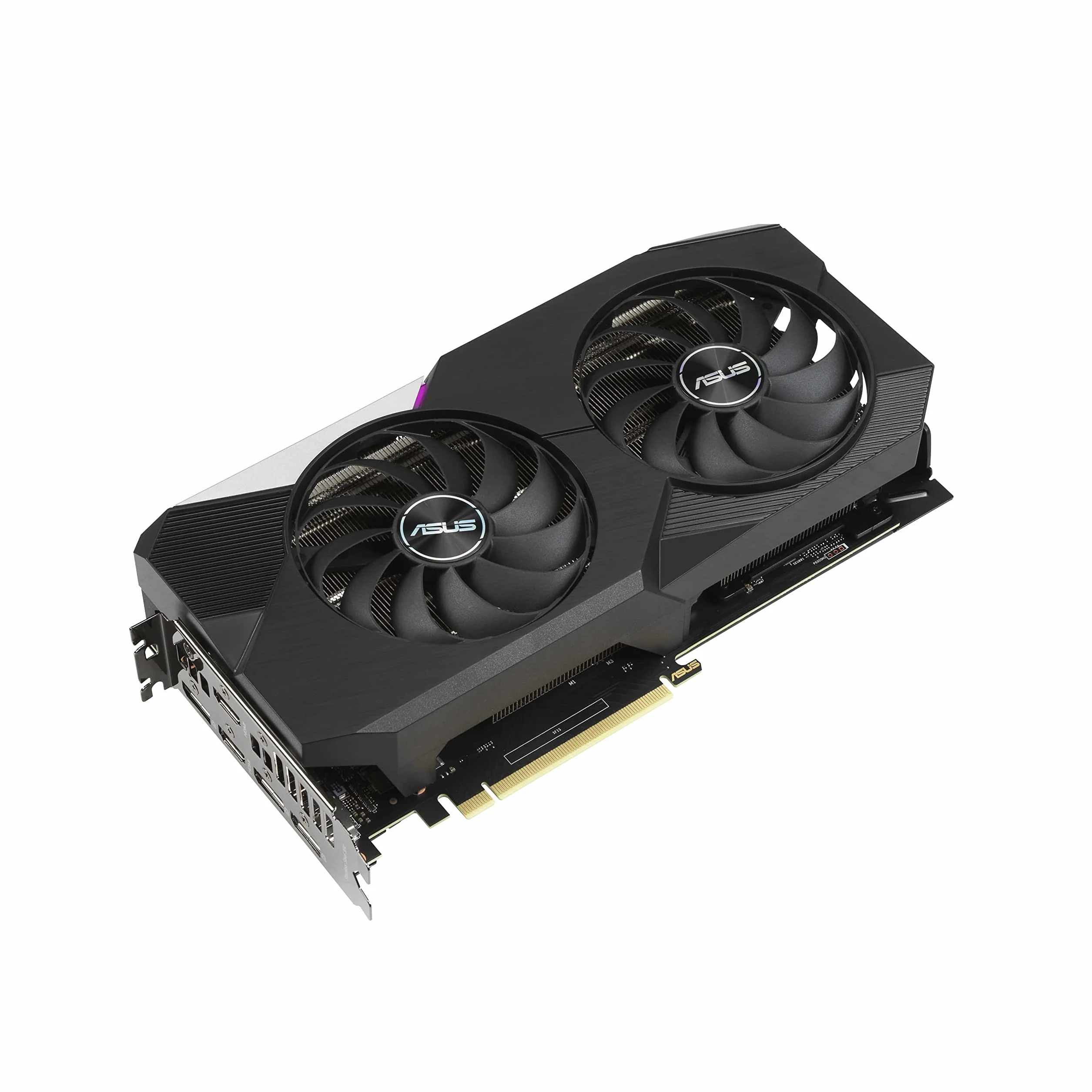 ASUS Dual Nvidia GeForce RTX 3070 V2 8 GB OC Edition Gaming karta graficzna (Lite Hash Rate (LHR), pamięć GDDR6, PCIe 4.0, 2x HDMI 2.1, 3x DisplayPort 1.4a, DUAL-RTX3070-O8G-V2)