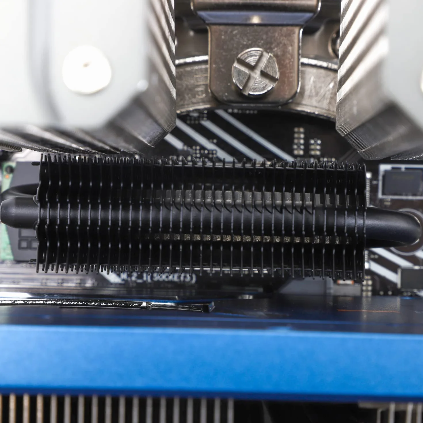 Thermalright HR-09 2280 PRO Black radiator dwustronny SSD 2280 z podkładką termiczną do komputera stacjonarnego