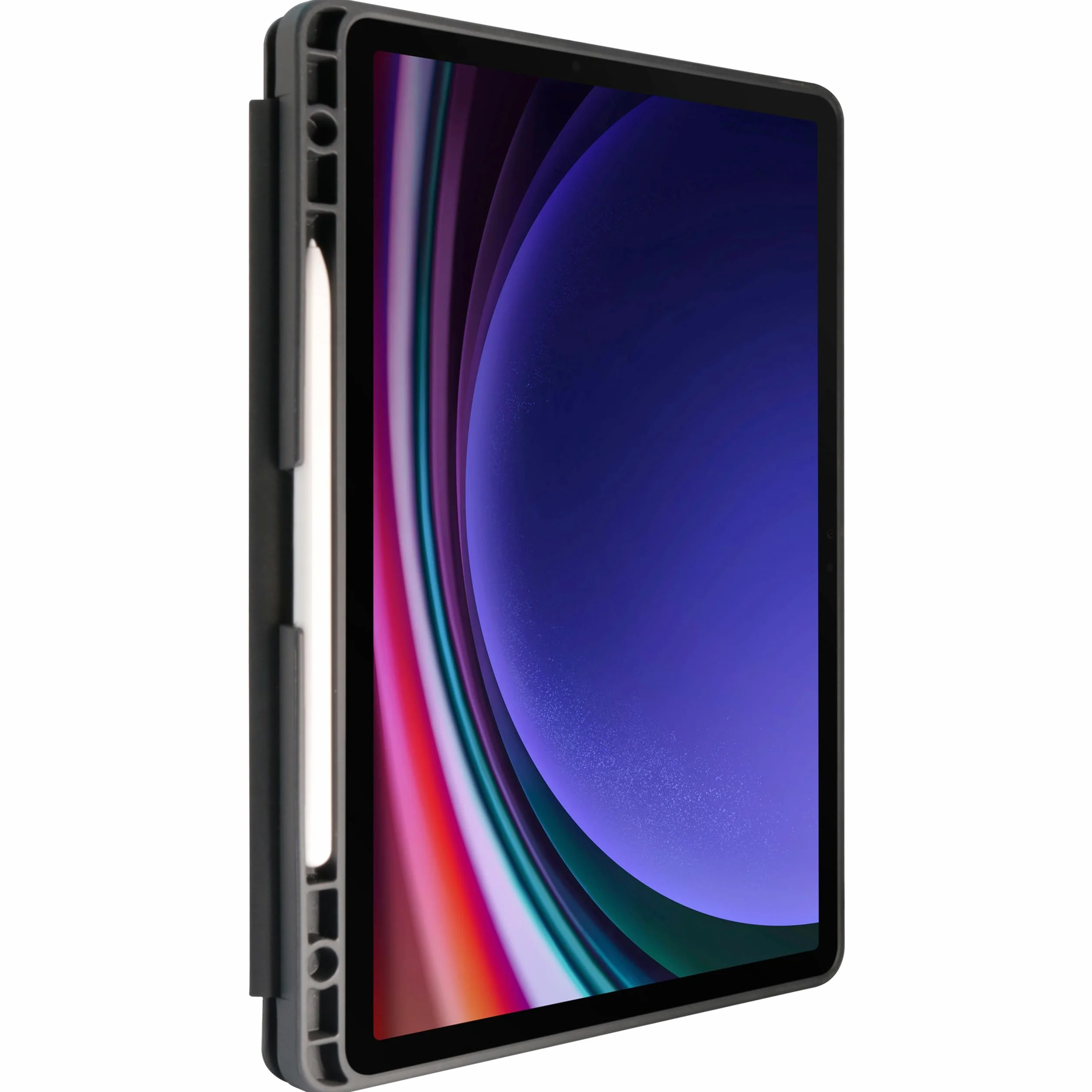 OtterBox React Folio Etui na Samsung Galaxy Tab S9, Czarne | odporny na upadki, smukły futerał ochronny, przetestowany zgodnie ze standardami wojskowymi