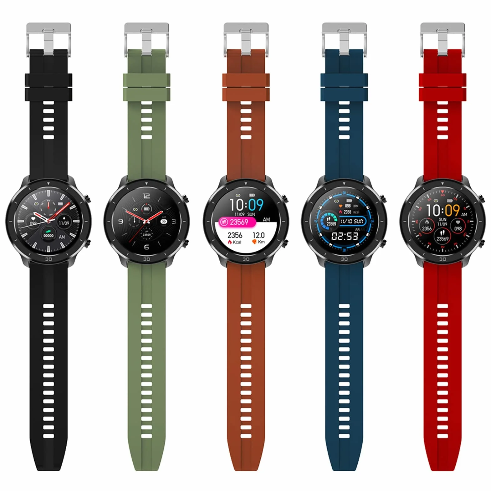 Inteligentny zegarek Bluetooth Call Fitness Tracker Zegarki dla mężczyzn/kobiet Inteligentny zegarek na telefony z systemem Android/iOS Android Zegarki do pomiaru ciśnienia krwi dla kobiet Zegarek