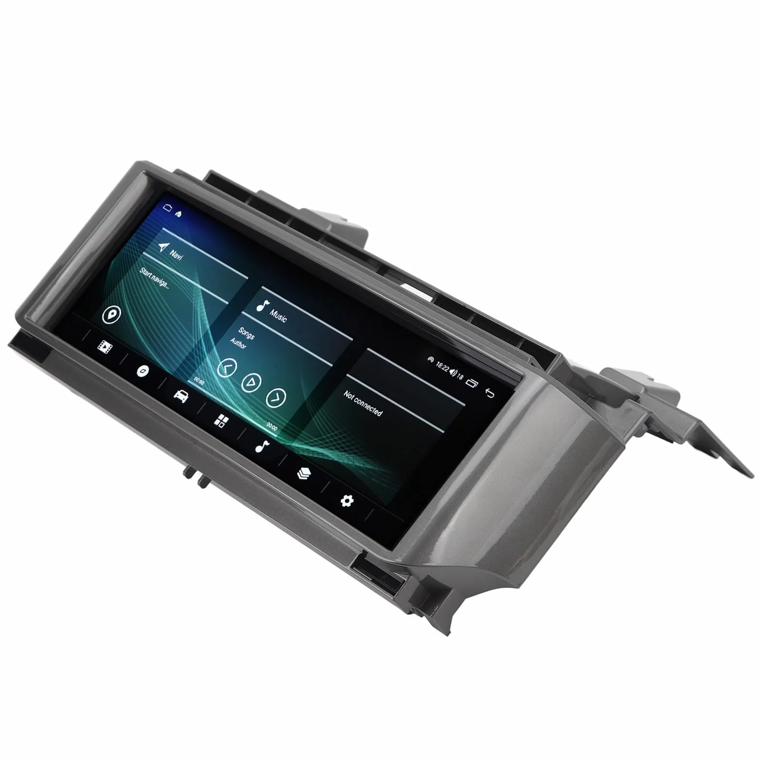 12.3in 8 rdzeń Samochodowy Odtwarzacz Multimedialny, Przenośne Samochodowe Stereo Ekran Dotykowy Nawigacja GPS Radio Stereo Zamiennik dla Rover V8 L322 (8+128G)