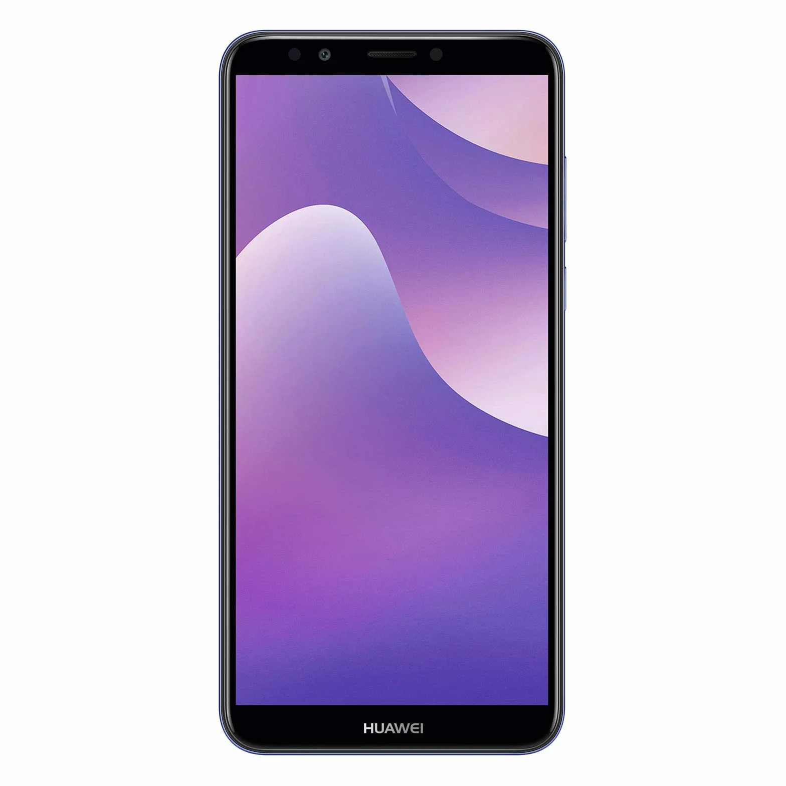 Huawei Smartfon Dual-SIM o przekątnej 15,2 cm (5,99 cala), czytnik linii papilarnych, akumulator 3000 mAh, 16 GB pamięci wewnętrznej, Android 8.0), niebieski
