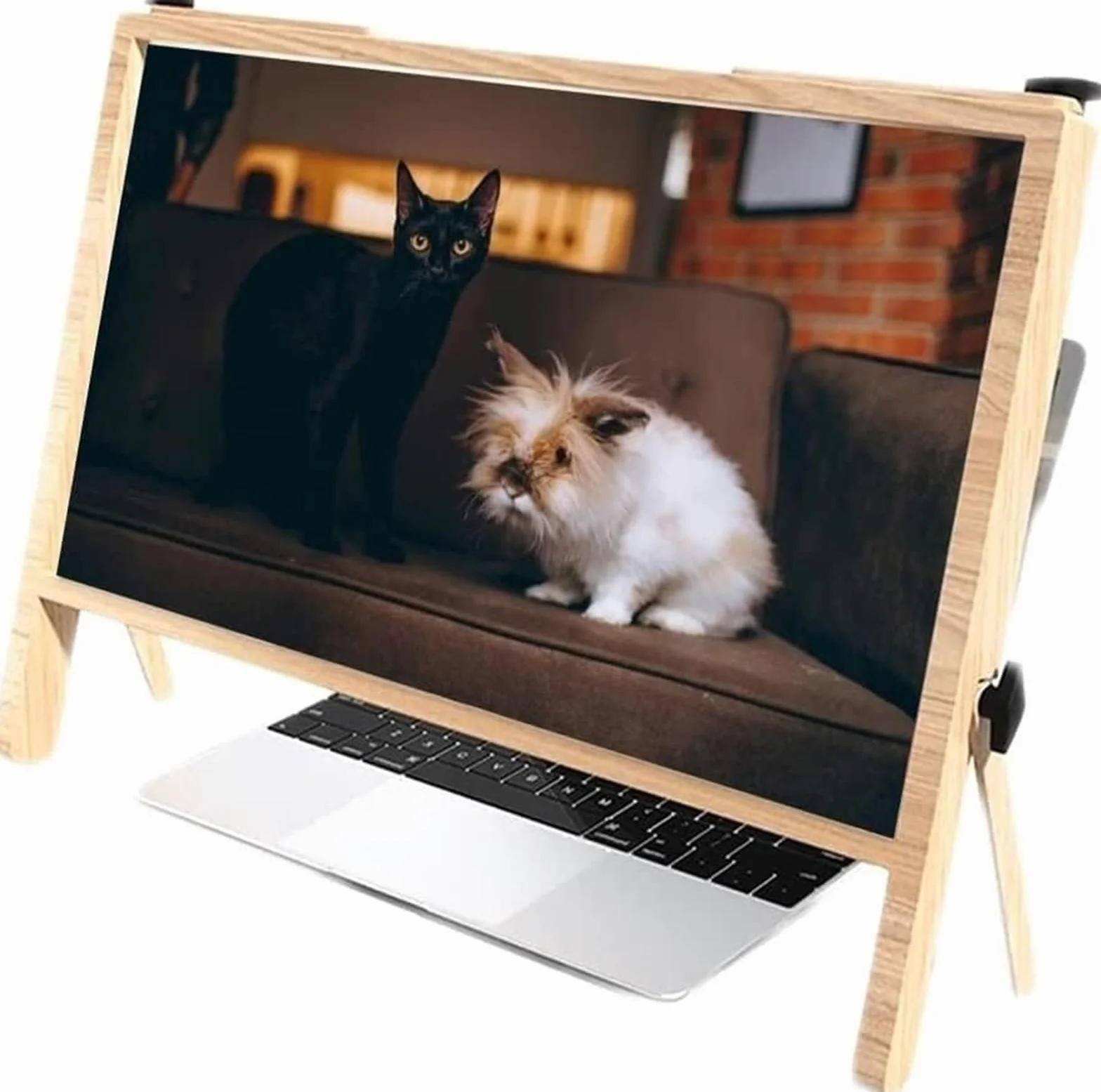 Okulary powiększające 3D Hd Laptop lupa do ekranu wzmacniacz mobilny projektor, copmputer lupa do ekranu telefonu gry wideo