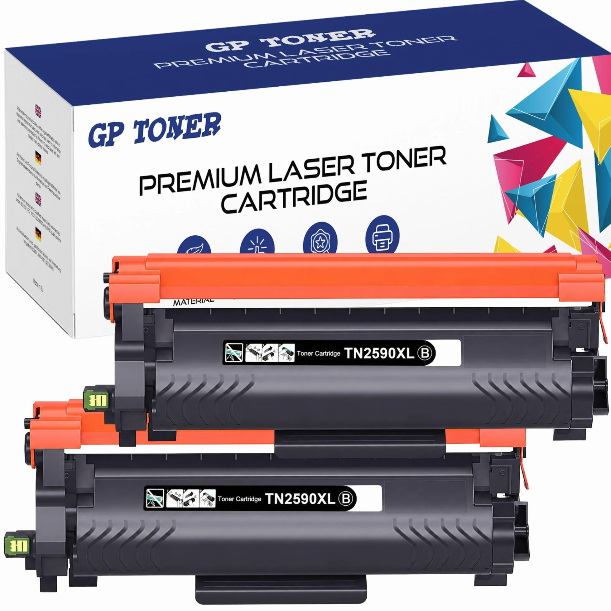 2x TONER TN-2590 XL DO BROTHER HL-L2442DW HL-L2402D MFC-L2802DW MFC-L2922DW