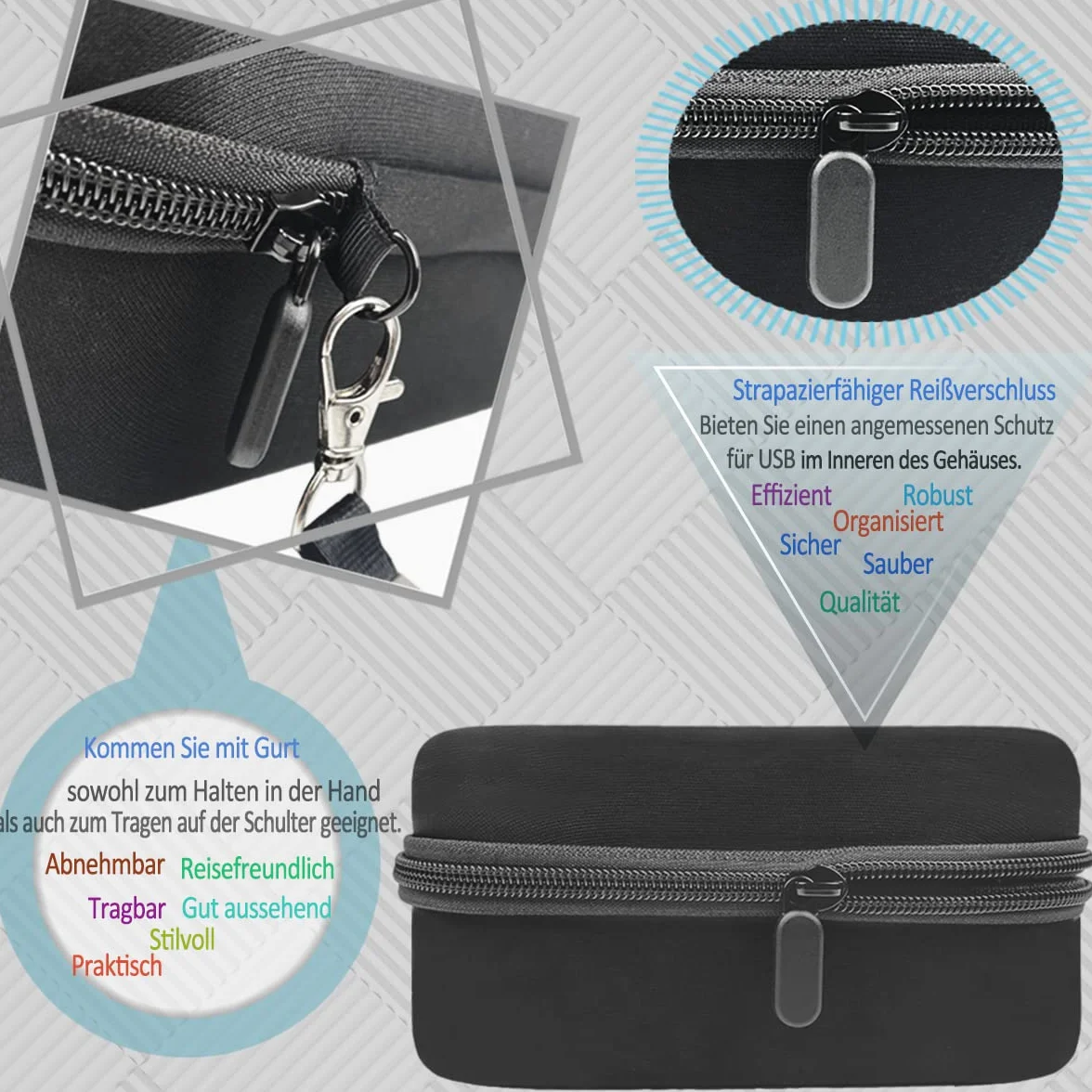 Etui na napęd flash USB JBOS Torba do przechowywania dysku flash Sleeve Napęd flash Organizer Etui do przechowywania dysku flash USB/pamięć Stick/pamięć flash USB/pamięć pamięci USB (tylko rękawa)