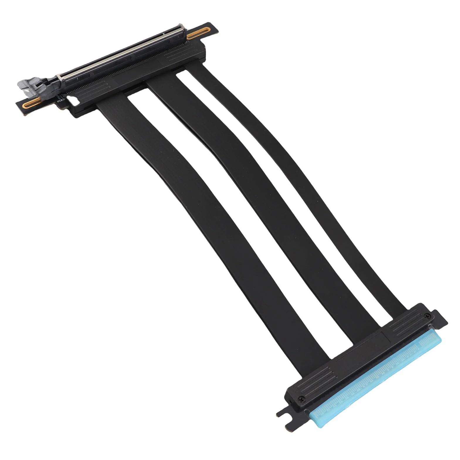 Sxhlseller Profesjonalny Przedłużacz Karty Graficznej PCIE Gen5 X16 Dwurzędowy, Szybki Kabel 90 Stopni Typu Plug and Play dla Kabla Pionowego PCIE 5.0 Zgodny z RTX3090 RX6900XT dla Entuzjastów Kart