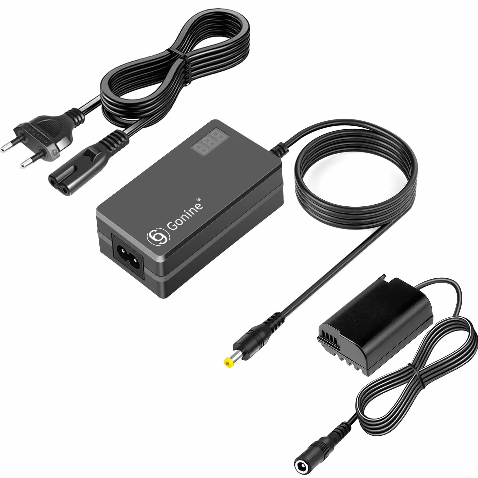 DMW-DCC17 DMW-BLK22 adapter sieciowy do kamery Dummy zestaw zasilania baterii kompatybilny z aparatami Panasonic LUMIX S5 DC-S5 DC-S5K DC-S5GK GH5 II GH6 uchwyt baterii DMW-BGS5