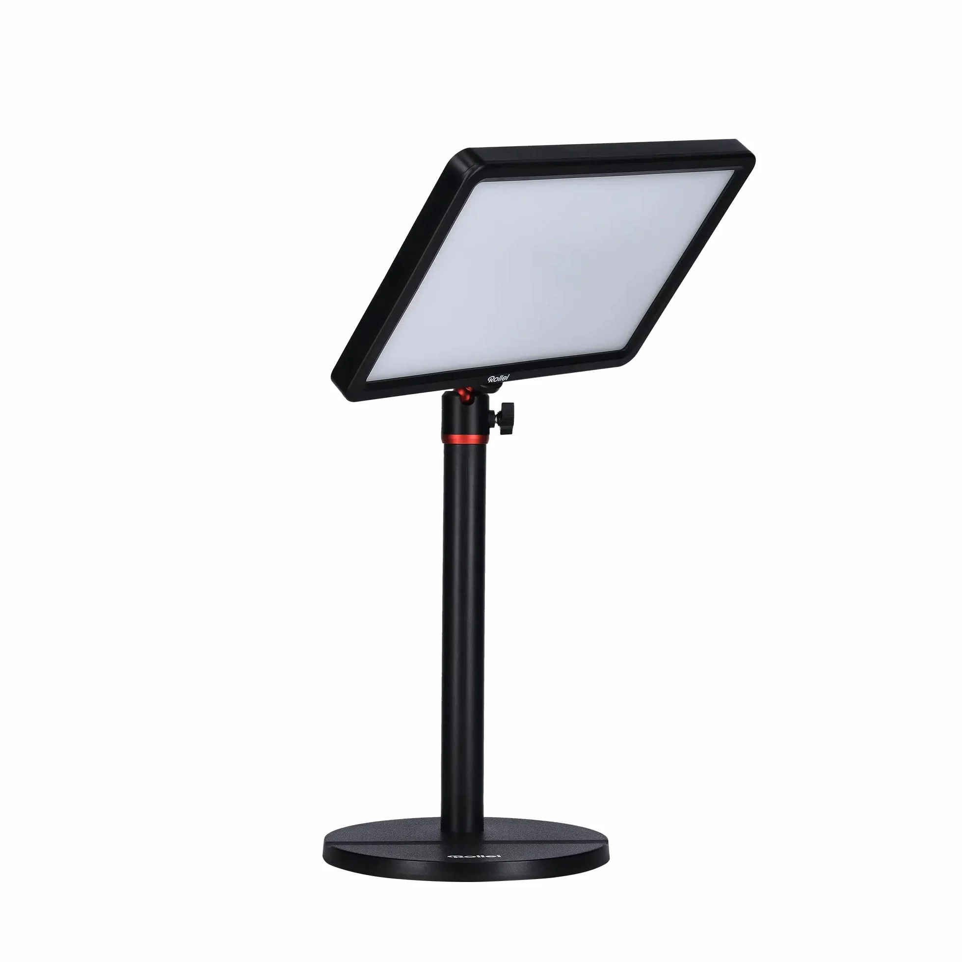 Rollei Lumis Key Light Pro, światło wideo, światło strumieniowe CRI 90+ 2500-9000K, z panelem LED i pilotem Bluetooth, do zdjęć, wideokonferencji TikTok Live Stream, światła, fotografia