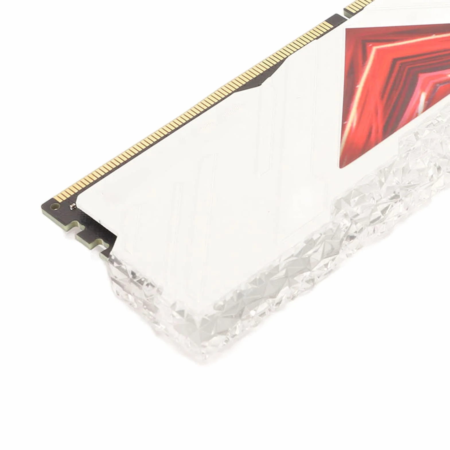 Moduł Pamięci Stacjonarnej DDR4 3200 MHz 25600 przepustowość Stop Aluminium światło RGB do Gier RAM do Aktualizacji Obudowy Komputera (8 GB)