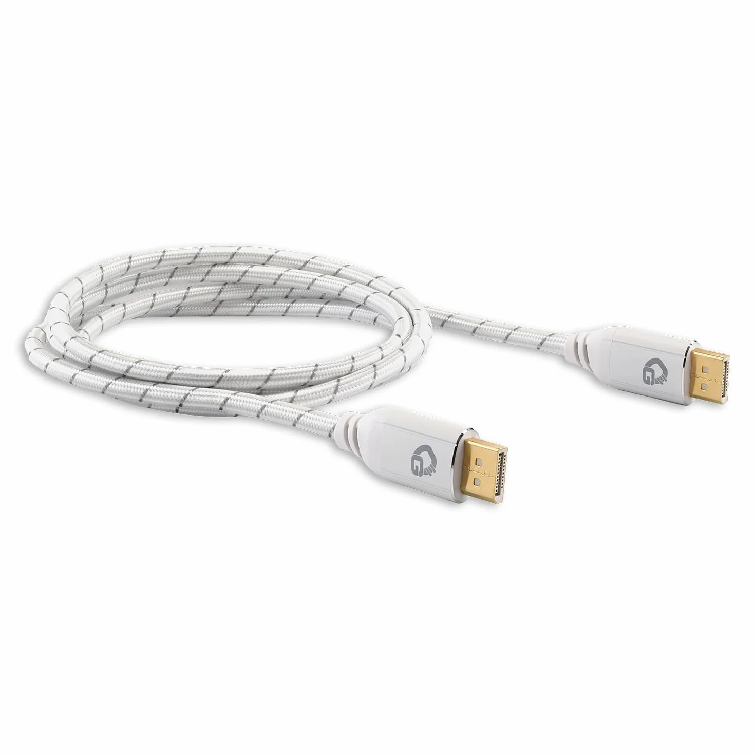 DisplayPort 2.1 kabel 1,5 m – 80 Gbit/s UHBR20, 8K 240Hz, 4K 540Hz, HDR10, FreeSync, G-Sync, DSC, do zaawansowanych graczy, streamerów i twórców
