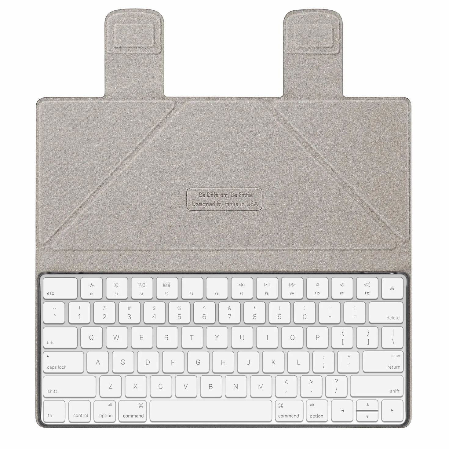 Fintie Etui do noszenia kompatybilne z Apple Magic Keyboard (MLA22LL) - wąskie, lekkie etui ochronne, funkcja stojaka, kompatybilne z iPhone/iPad Pro/Air/Mini/iMac, czarne