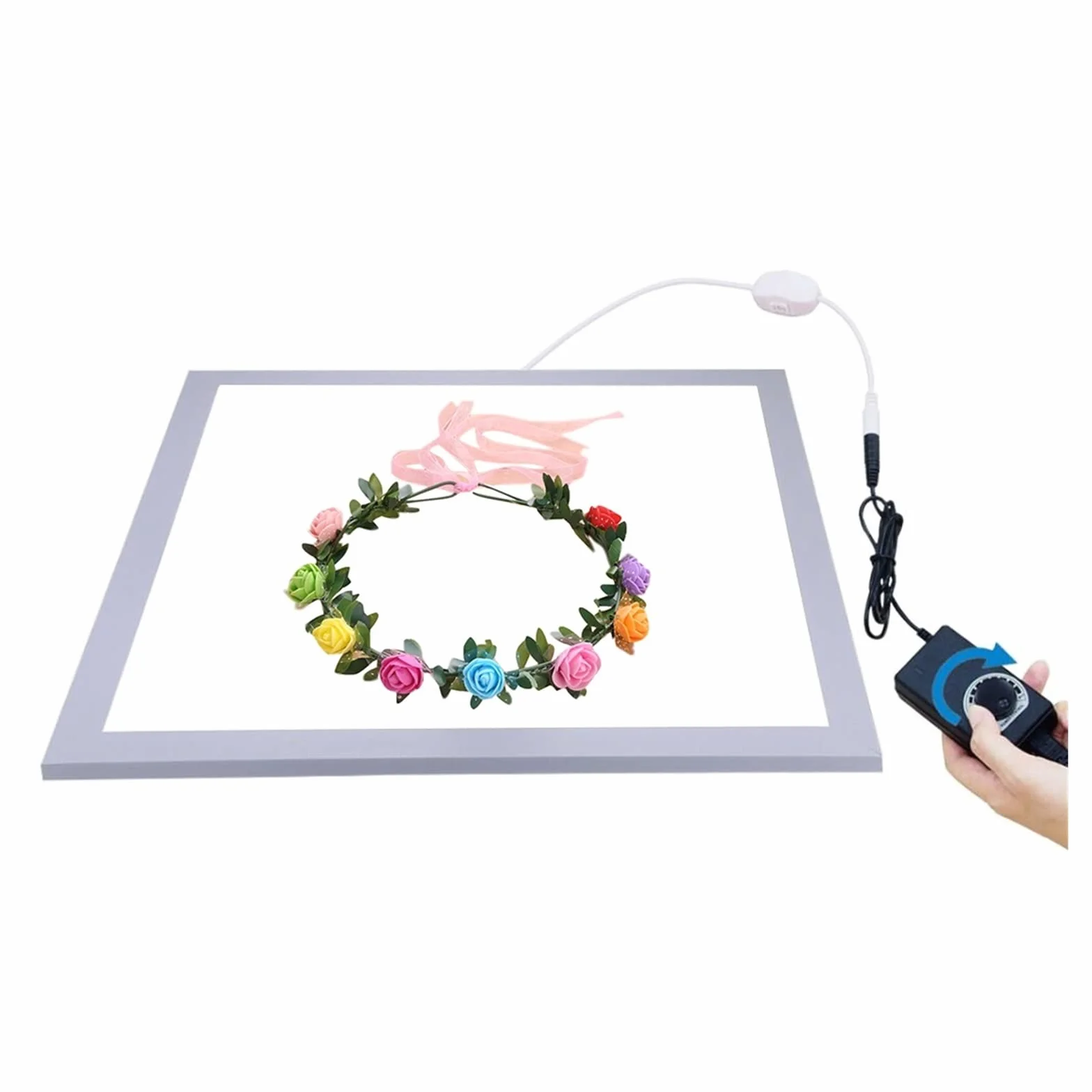 1200lm 15/15in/38x38 Cm LED fotografia bezcieniowa lampa dolna Panel ściemniania do 40cm Photo Studio strzelać namiot Box(1)