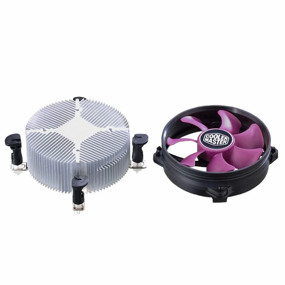 Cooler Master X Dream i117 Chłodnica Powietrzna CPU - Niskoprofilowa Konstrukcja 60.4mm, Wentylator 95mm o Niskim Poziomie Hałasu (19 dBA, 1800 RPM), Montaż na Zatrzask - Kompatybilna z Intel LGA 1200