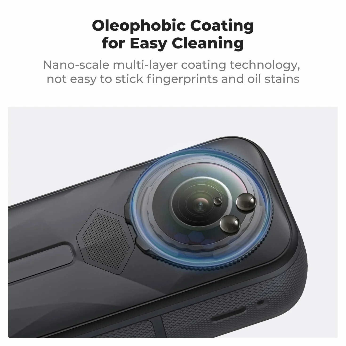 K&F CONCEPT Standardowa osłona obiektywu, kompatybilna z Insta360 X5