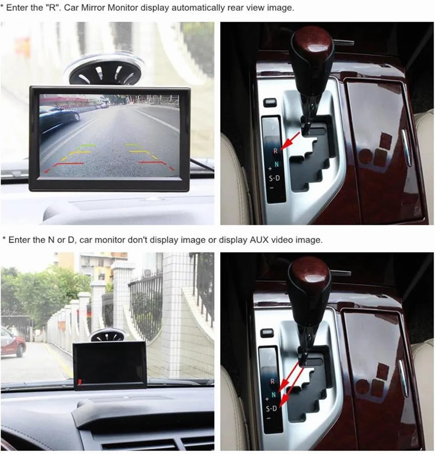 Samochodowa kamera cofania kamera cofania monitor cofania samochód mini kamera kamera cofania bezprzewodowy wyświetlacz LCD 5 HD