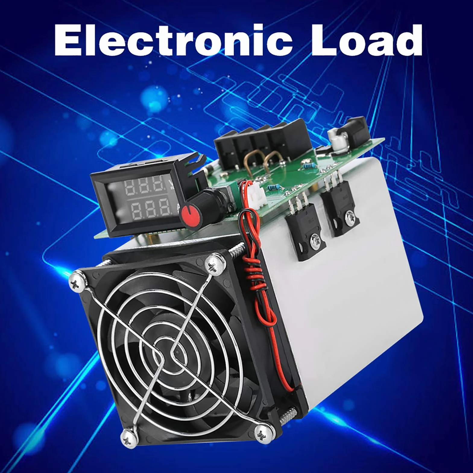 Moduł Elektronicznego Testera Obciążenia Dc 12 V 0-20A Moduł Testera Pojemności Akumulatora 250 Watt Monitorowanie Wyładowania Elektrycznego Przy Stałym Prądzie Do Testowania Modułu Wypalania Płyty Wyładowczej