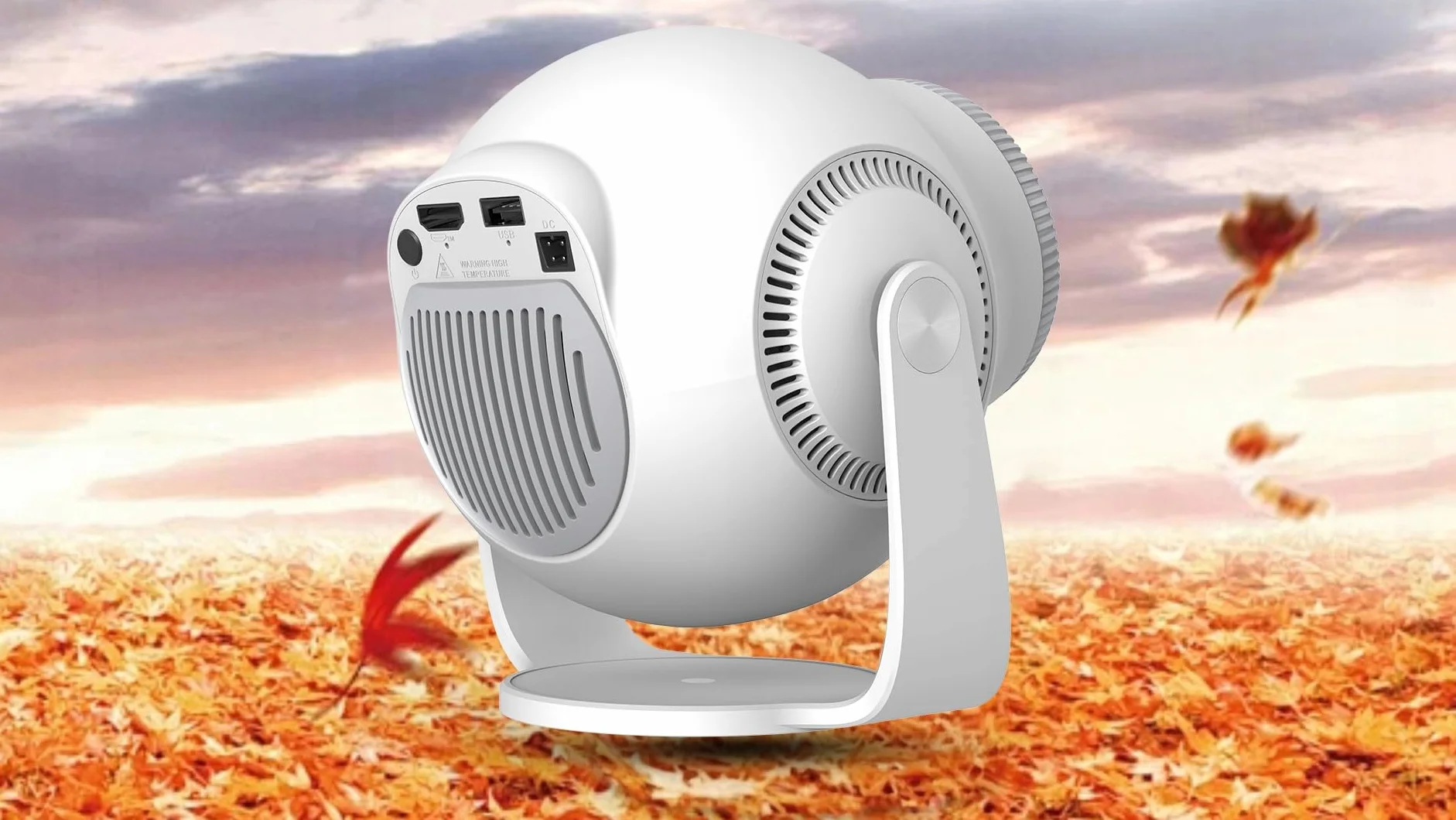 CIRON TP360 Projektor multimedialny Android 14 WiFi 6 Bluetooth 5.4 LED 200 ANSI 720P Mini Projektor Kino Domowe HDMI USB Wysoka Jakość Korekcja Obrazu Kino Domowe