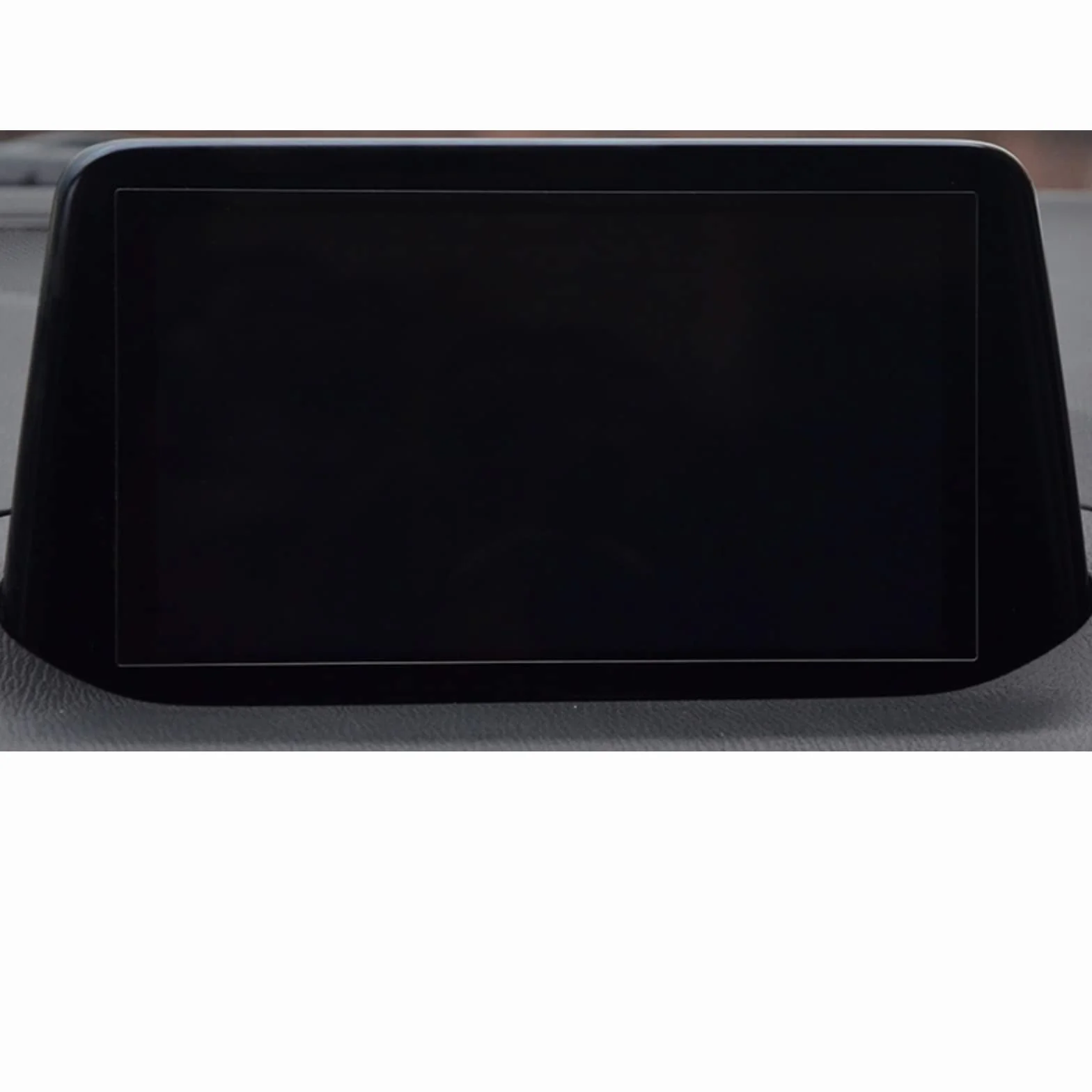 Dla Mazda 3 Axela 2017 2018 nawigacja samochodowa GPS ekran ochronne szkło hartowane Film Auto naklejka do wnętrza jest odporna na zarysowania