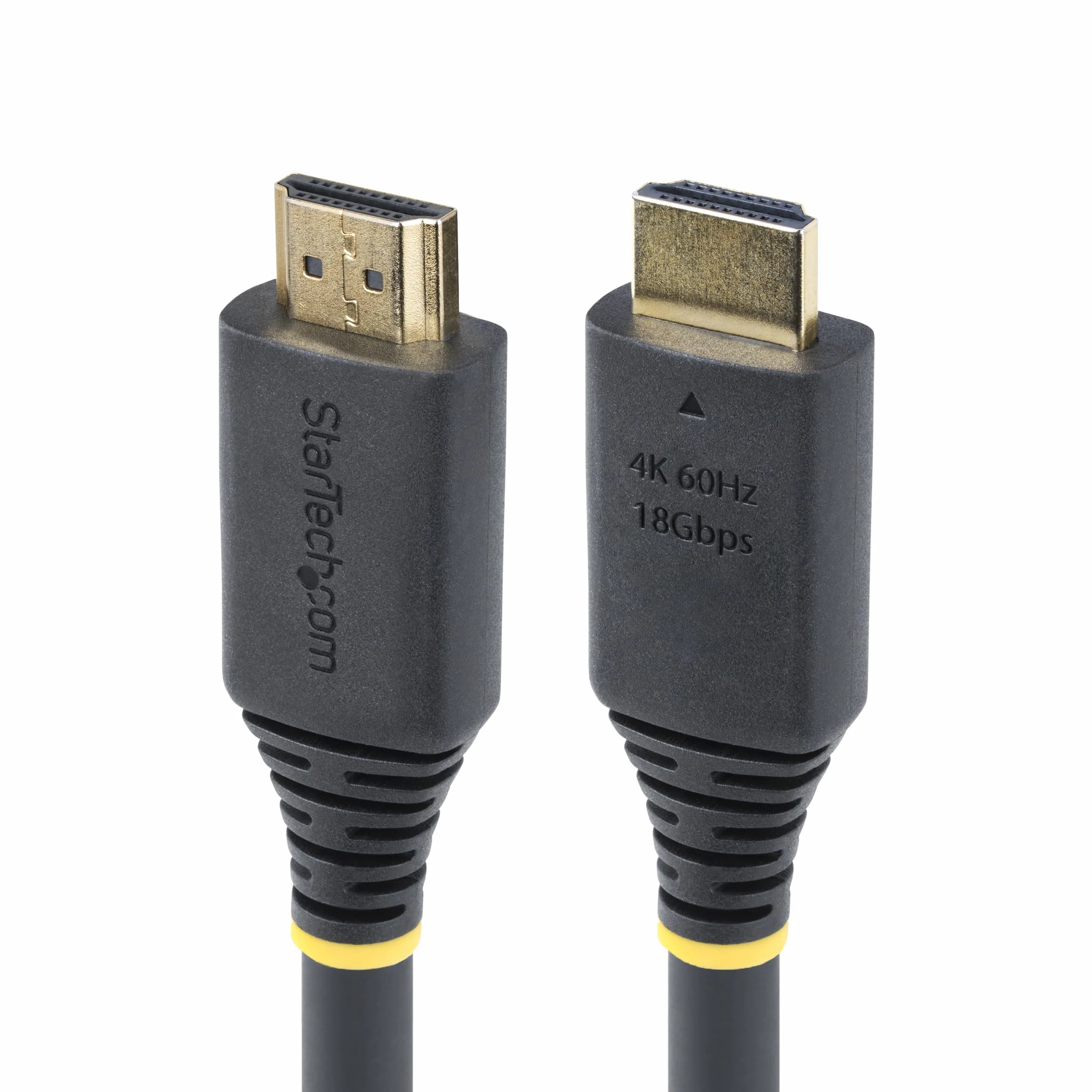 StarTech.com Aktywny kabel HDMI o wysokiej prędkości, 10 m, 4K 60 Hz/1440p 144 Hz, 18 Gb/s, przewód UHD HDMI 2.0, kurtka TPE