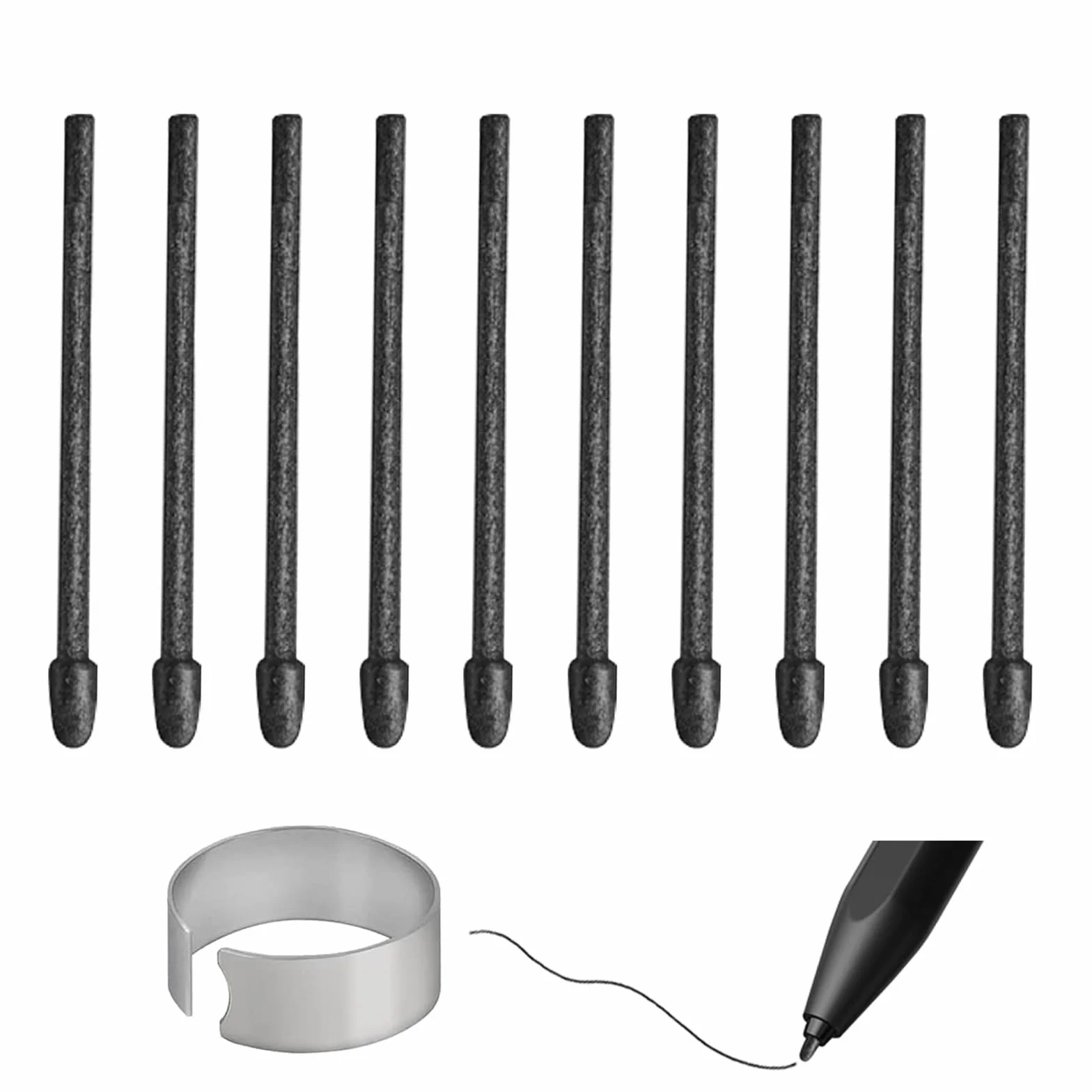 Zamienne końcówki do Remarkable 1/2, kompatybilne z Boox Max/Note/Nova/Go/Tab Ultra & Mini