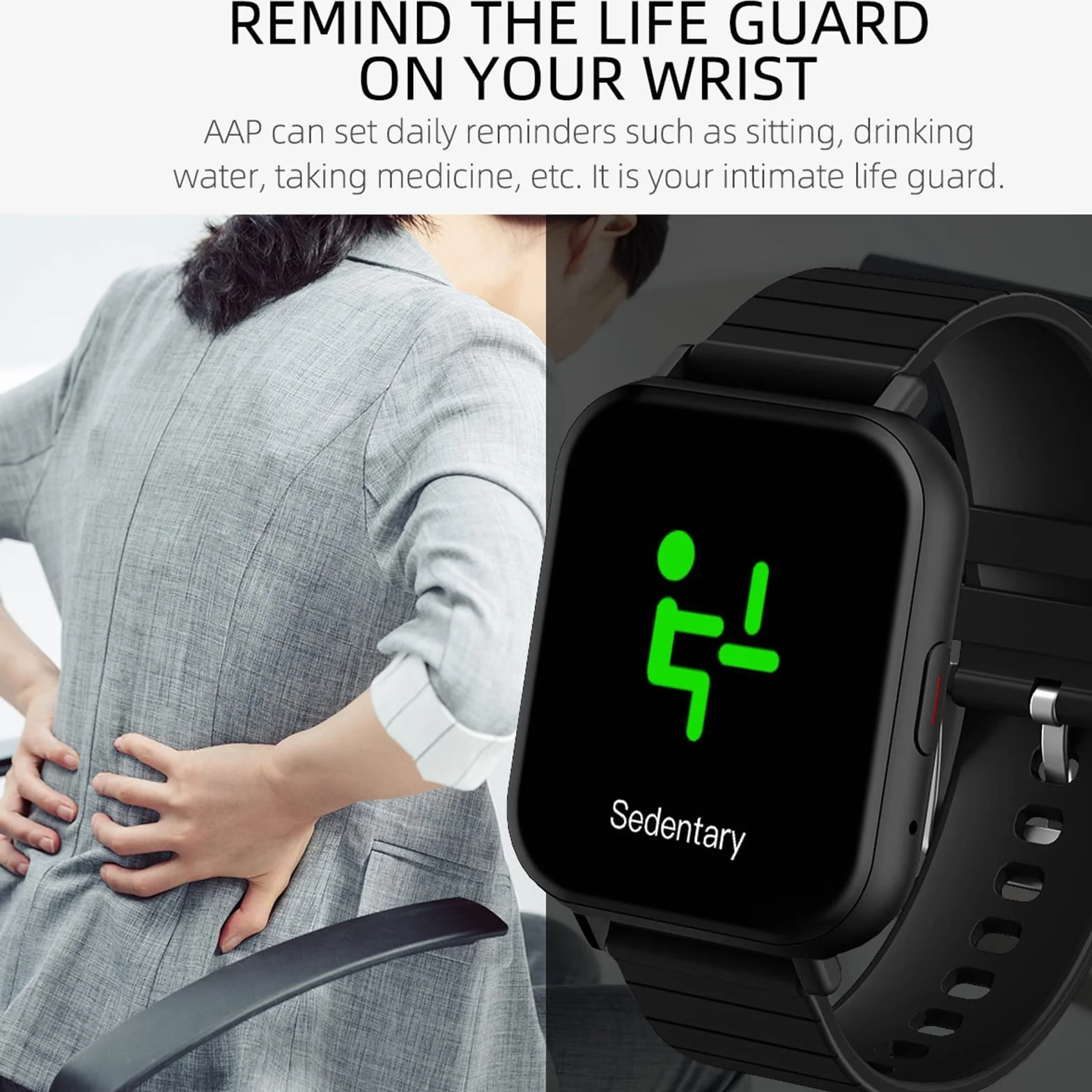 Inteligentne zegarki dla mężczyzn Kobiety Inteligentny zegarek na telefony z systemem Android iOS 1.54 "Ekran dotykowy Fitness Tracker Połączenie Bluetooth Muzyka Krokomierz Licznik kalorii