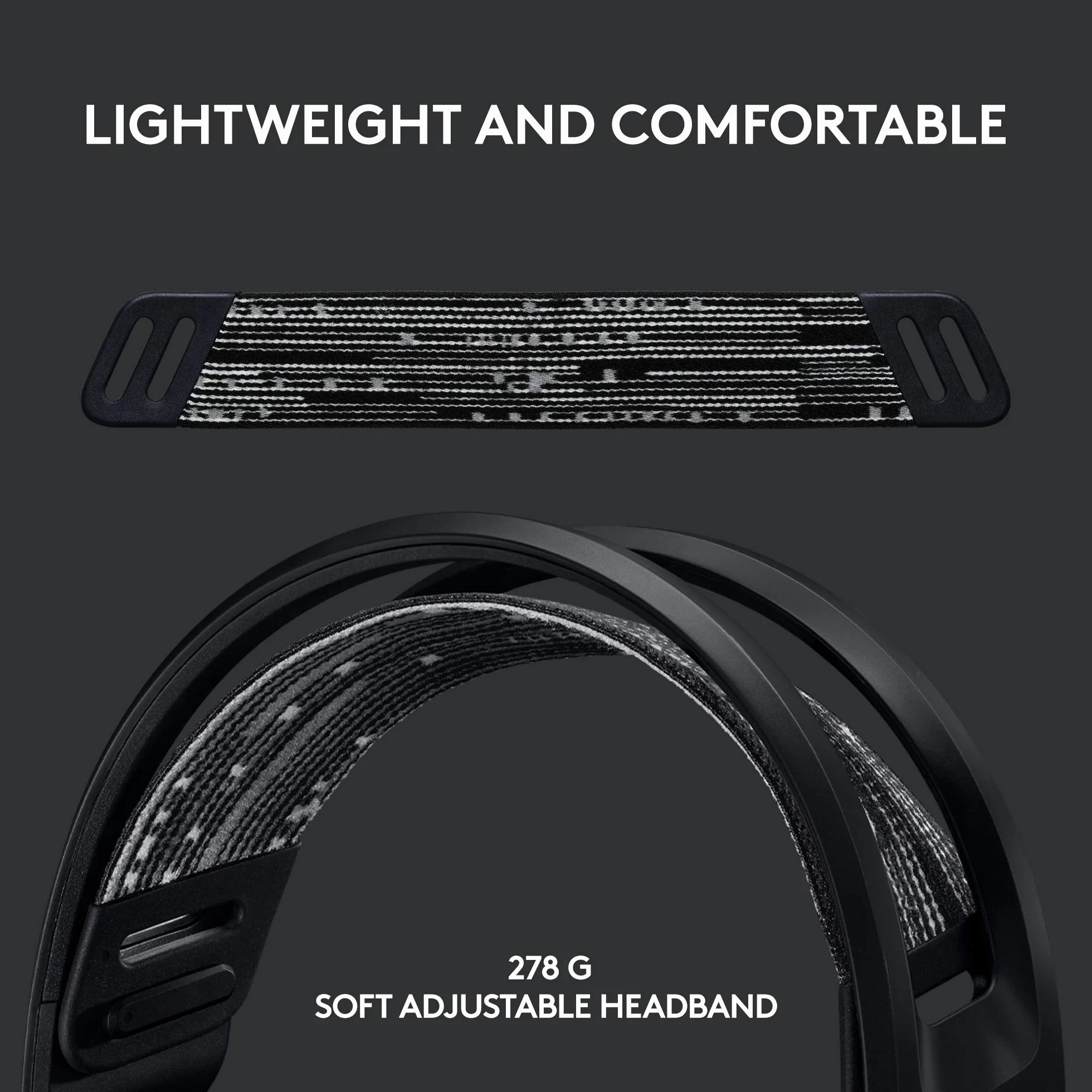 Logitech G G305 LIGHTSPEED, Bezprzewodowa mysz gamingowa, czujnik HERO, 12000 DPI, lekka,bateria 250 godzin, G733 LIGHTSPEED Bezprzewodowy zestaw słuchawkowy do gier RGB z zawieszanym pałąkiem-Czarny