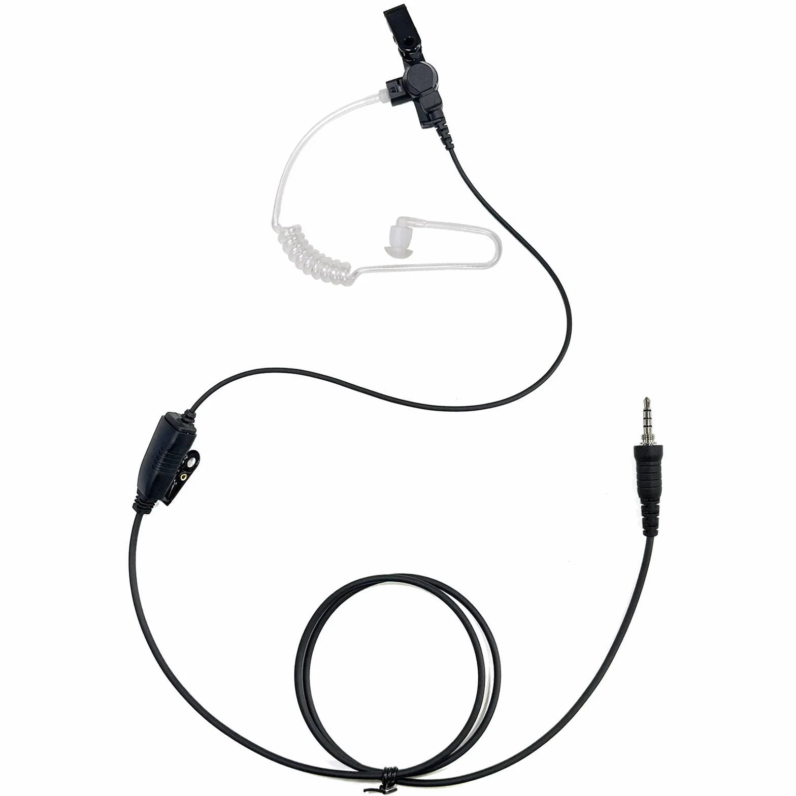 Air Tube zestaw słuchawkowy do nadzoru słuchawki PTT Mic do Motorola EVX-S24 Yaese VX-6R FT-270R Icom IC-4300L IC-M25 Standard Horizon HX320 HX210 HX40 HX890 dwukierunkowe radio