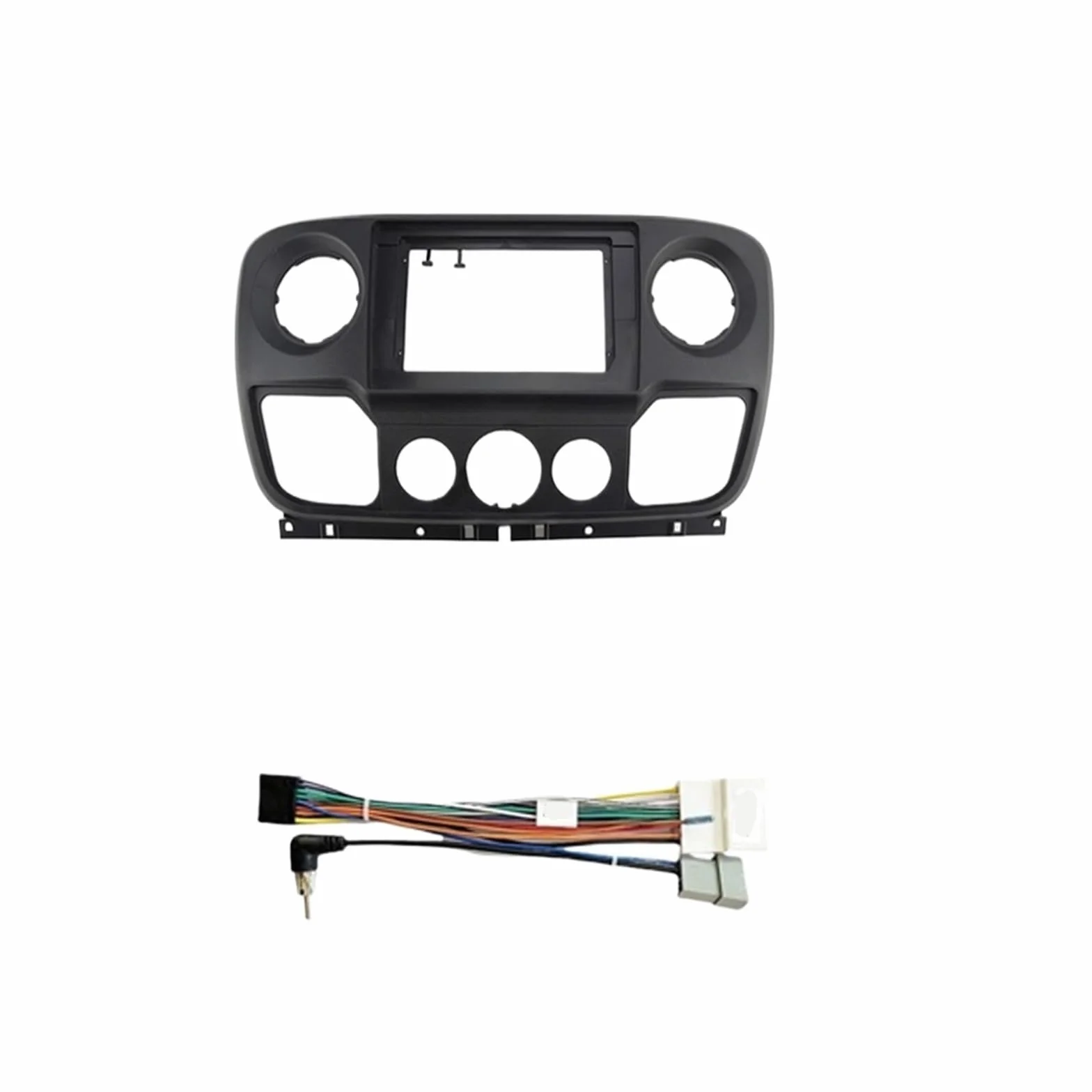 Radio Fascia 9-calowy samochodowy odtwarzacz DVD GPS Mp5 ramka panelu powięzi do Nissan Nv400 do Renault Master Dash zestaw montażowy rama panelu przedniego