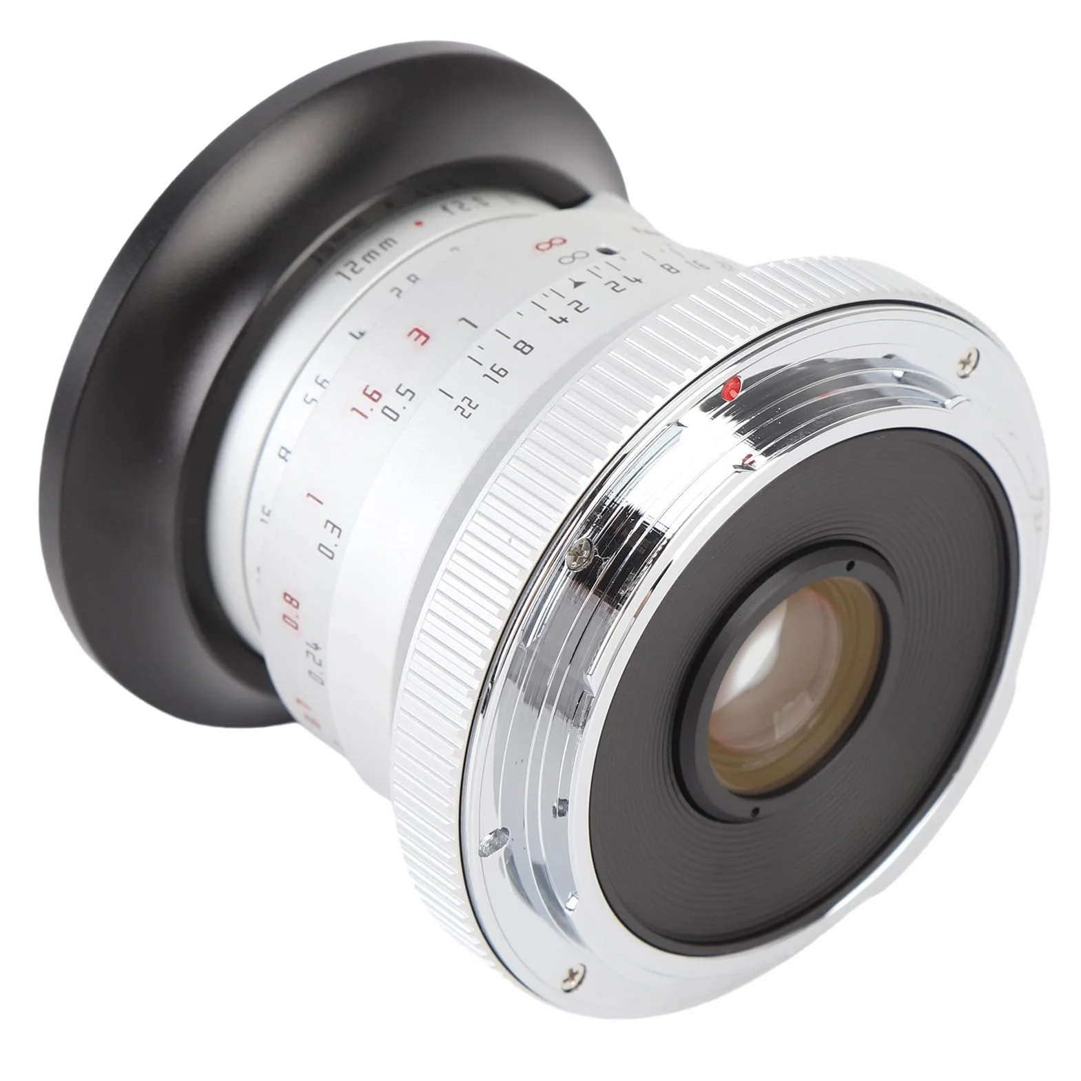 12 Mm F2.0 Duży Manualny Przysłona Focus Prime Z Mount Z Mount na Nocne Sceny i Portrety (SILVER)