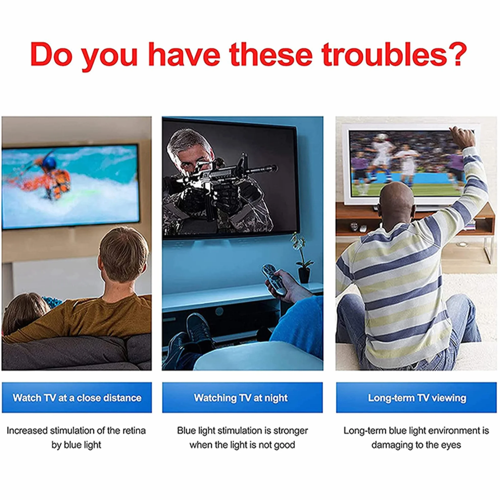 Folia ochronna do ekranu telewizora, Od ochraniaczy ekranu przeciwodblaskowych, folii filtrującej przeciw niebieskiemu światłu, ochronnej na ekran monitora do Smart TV 4K LED(60in 1338x756mm)