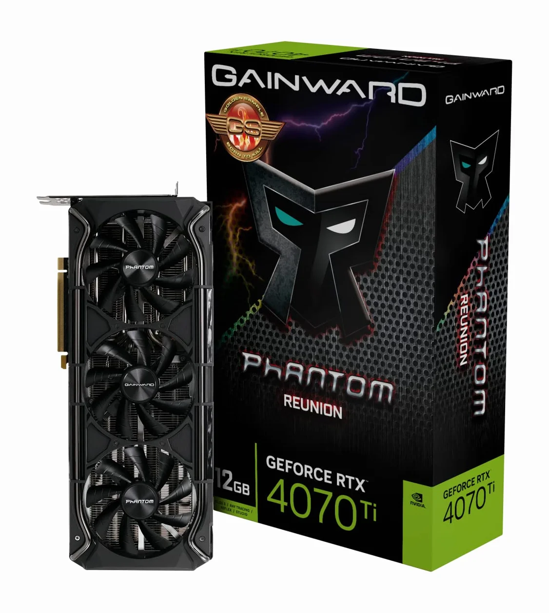 Gainward 471056224-3536 RTX4070Ti Phantom Reunion GS 12GB DDR6 3536