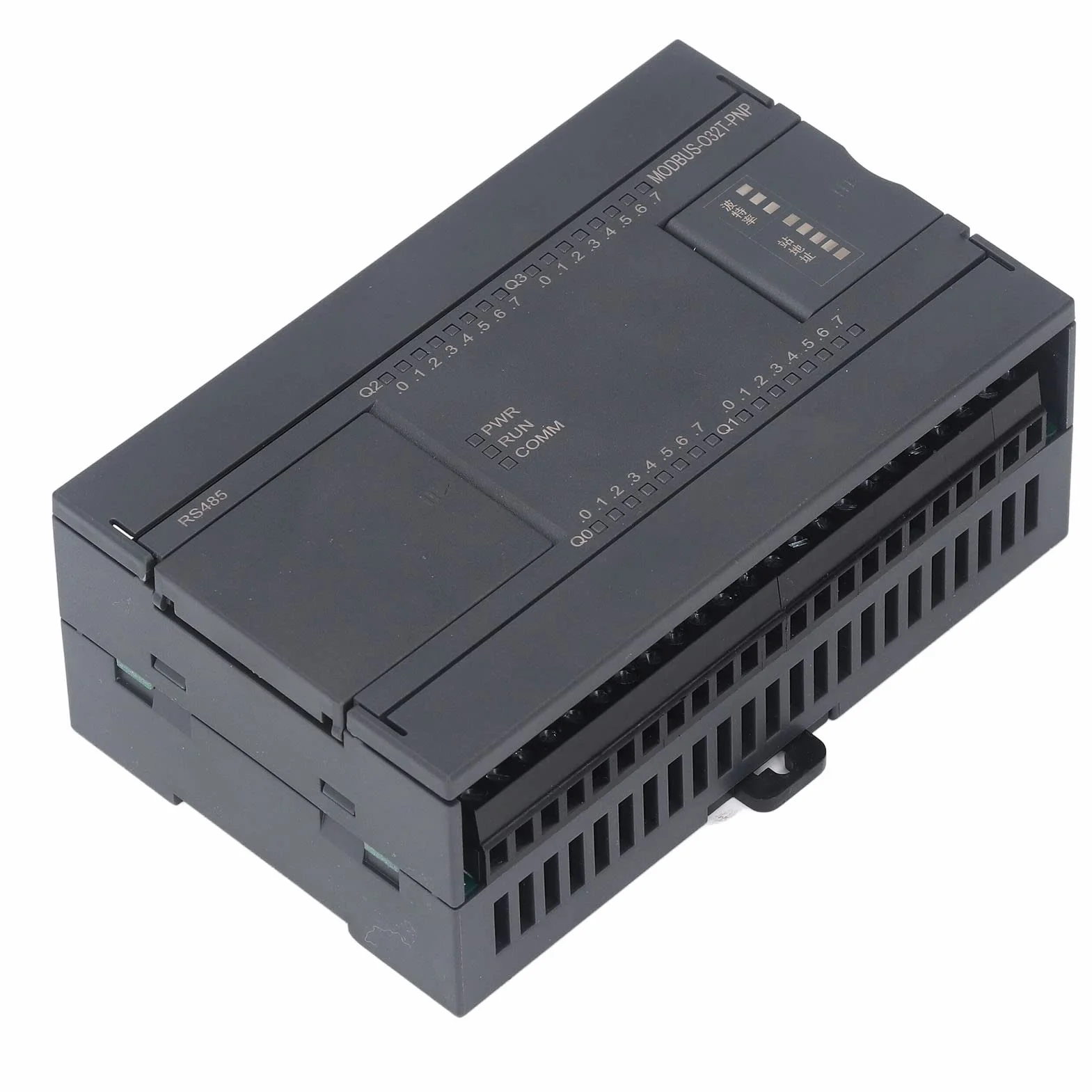 Sterownik PLC, 32-kanałowa Płytka Sterowania Przemysłowego z Wyjściem Tranzystorowym z , Programowalny Sterownik Logiczny 24 V DC do Sterowania Urządzeniami IO i Przechowywania Parametrów