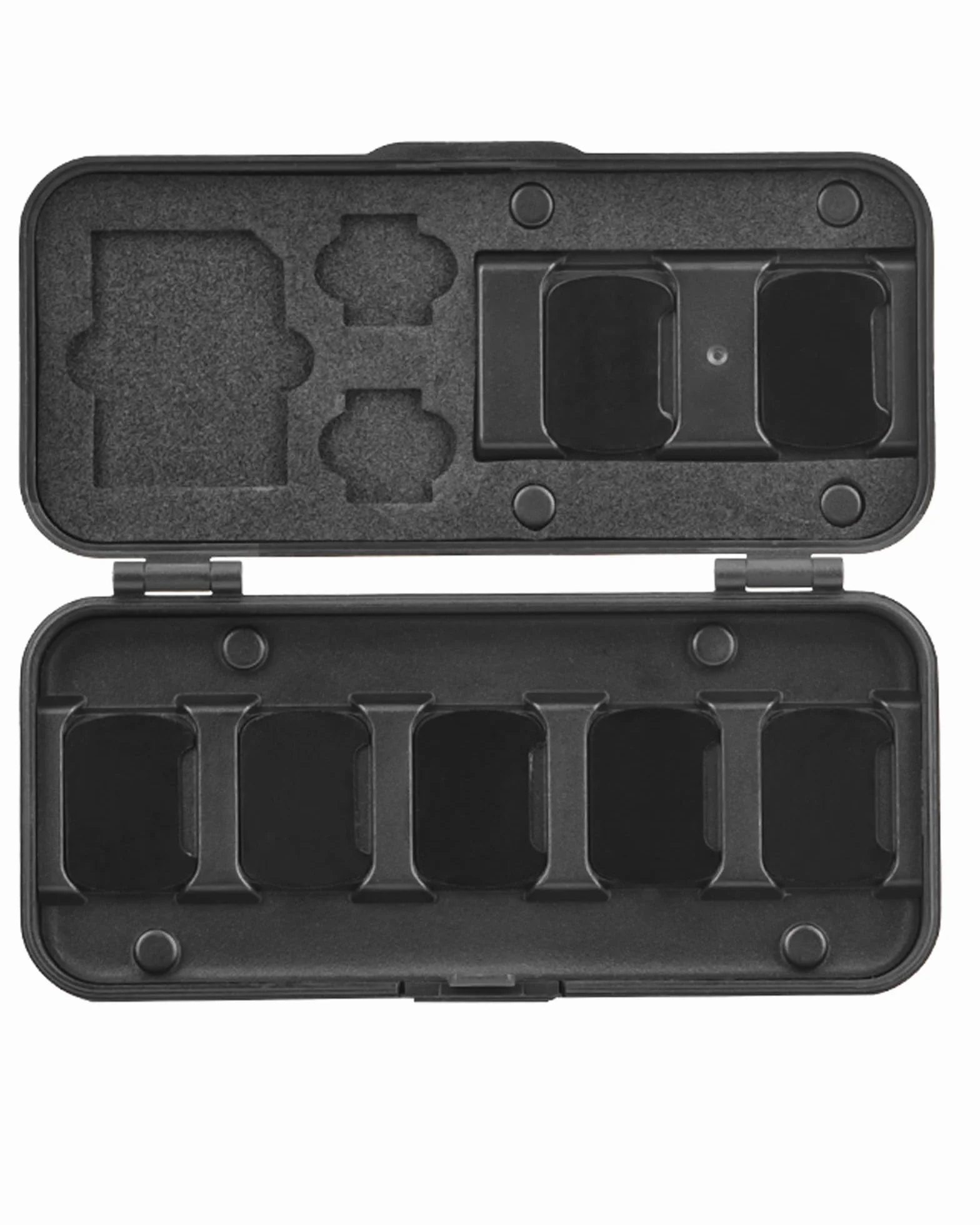 Przenośny magnetyczny etui do przechowywania na obiektywy DJI Osmo Pocket 4/3, etui na filtry obiektywu aparatu, organizer akcesoriów do aparatu, etui podróżne może pomieścić 7 kieszeni, 3