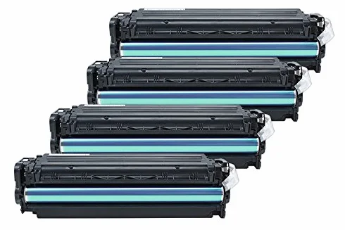 Rebuilt do HP Laserjet CP 1025 NW Color - CF380X - CF383A - Toner zestaw ekonomiczny czarny, cyjan, magenta, żółty - na ok. 1 x 4400 i 3 x 2700 stron (5% pokrycia)