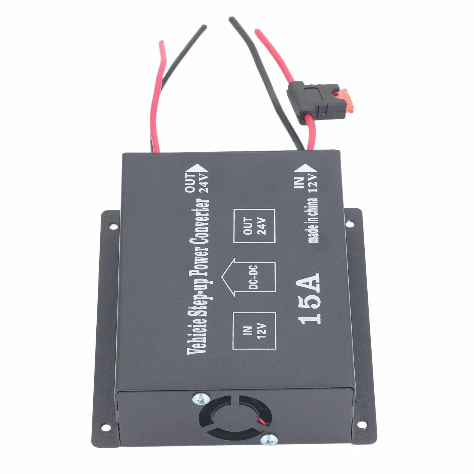 konwerter napięcia 12 V na 24 V 15A DC na DC konwerter mocy zwiększający moc subwoofer materiały do ​​modyfikacji