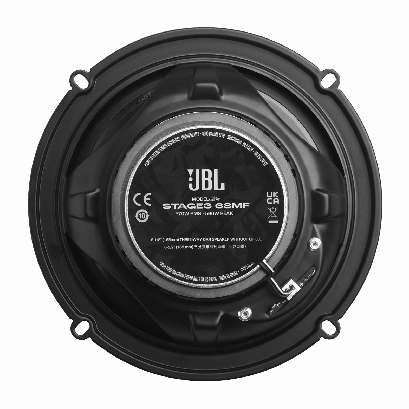 JBL STAGE3 GEN2 68MF zestaw głośników pełnozakresowych 16.5 cm