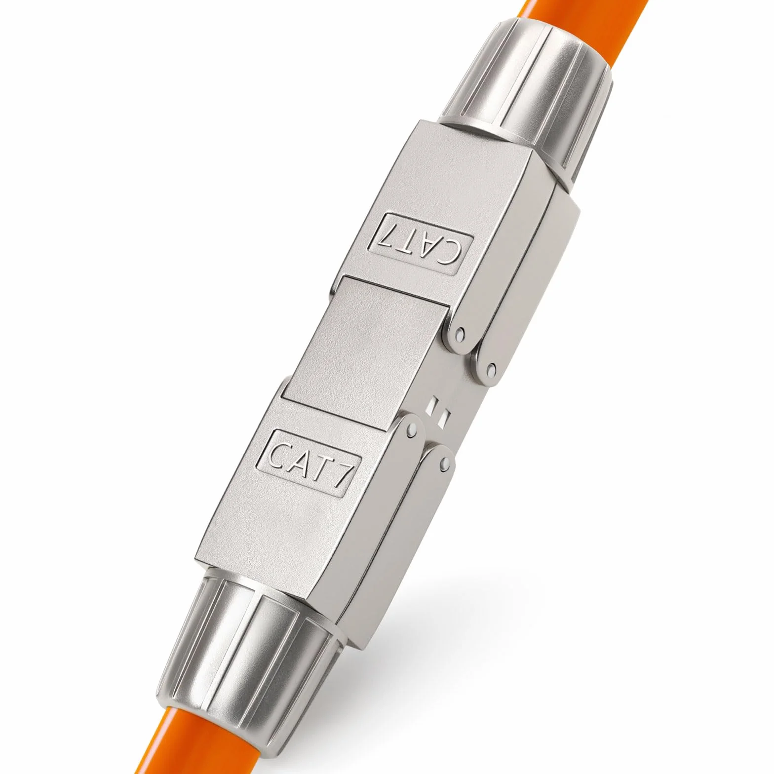 HB-DIGITAL 1 x beznarzędziowy kabel sieciowy LSA Cat.7 STP adapter przedłużający do kabla instalacyjnego LAN, kabel instalacyjny Ethernet CAT 7