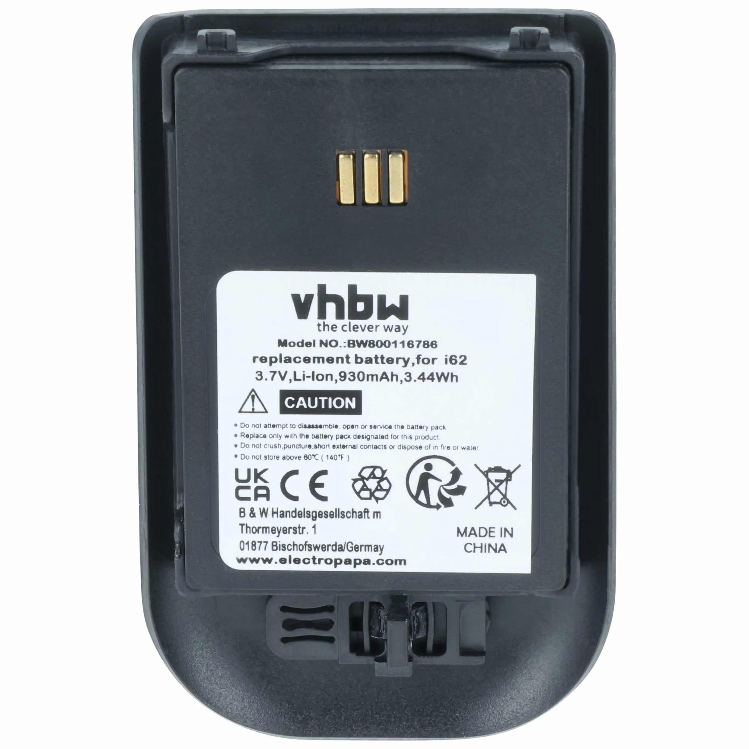vhbw 10 x bateria zastępuje Siemens S30122-X8008-X38, L30250-F600-C325, 5530000102 do bezprzewodowego telefonu stacjonarnego (930 mAh, 3,7 V, Li-ion) czarny