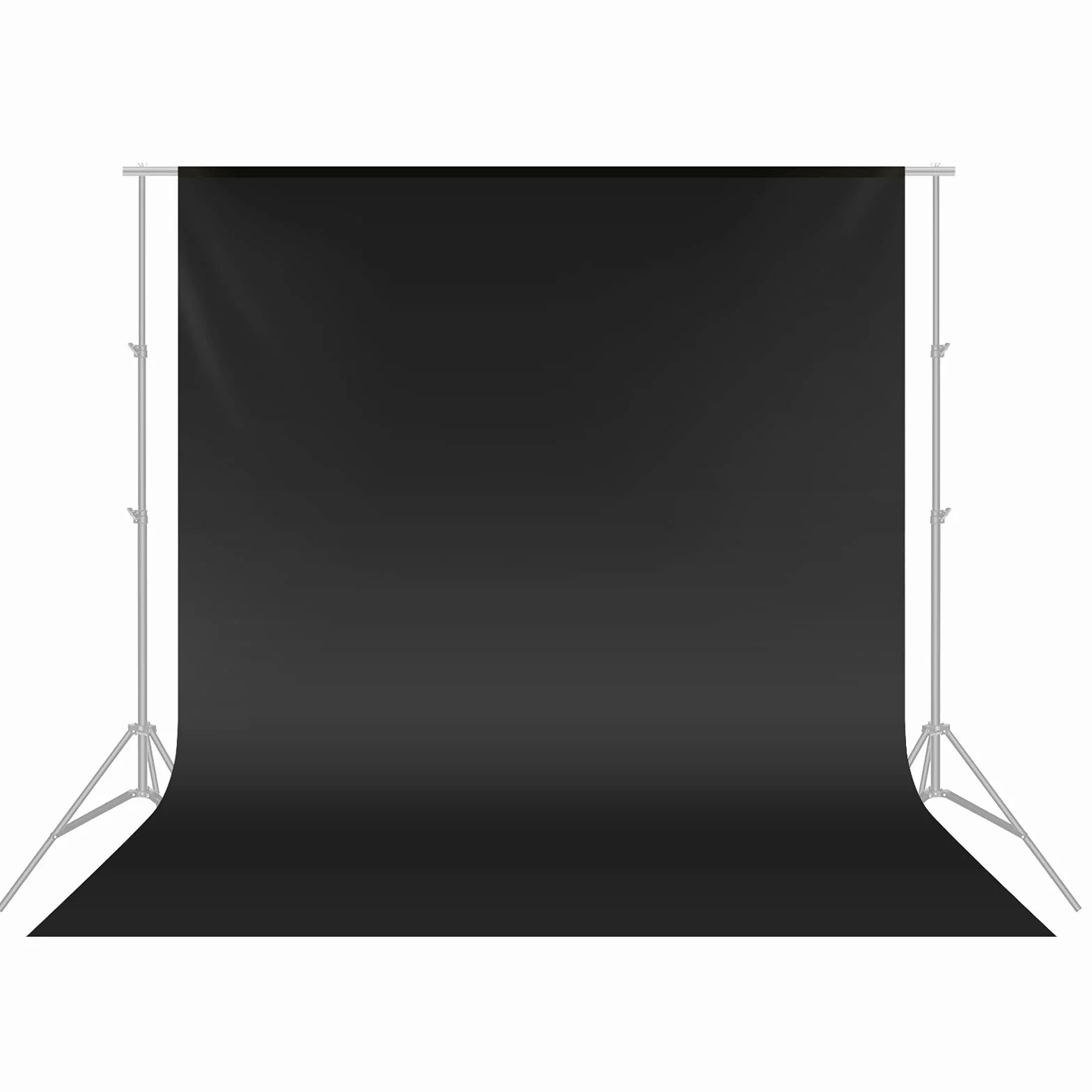 Neewer 3 x 3,6 m PRO Photo Studio Premium Poliestrowe składane tło do fotografii, wideo i telewizji (tylko tło) - czarne
