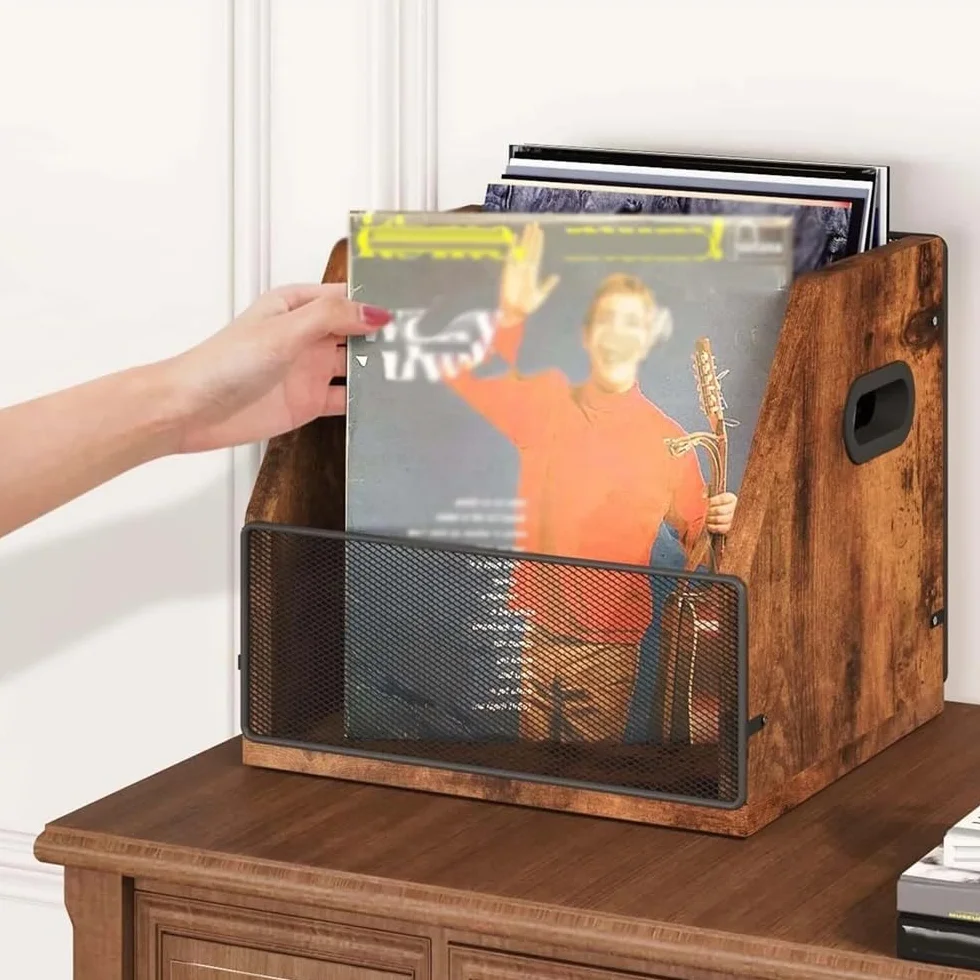 Domowe etui na płyty CD, etui na album muzyczny, stojak na płyty, komiksy, stojak na książki, wielofunkcyjny organizer na biurko do przechowywania
