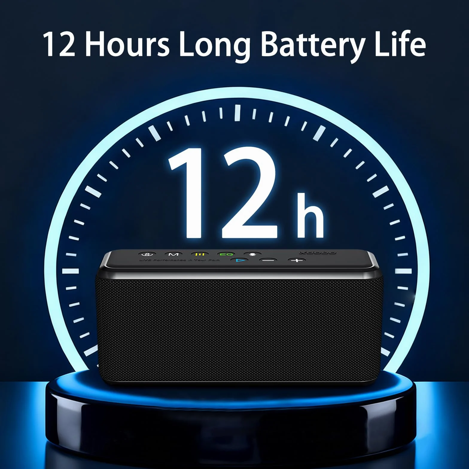 xdobo Głośnik Bluetooth X8 Max, wyjście 100 W, 12 godzin odtwarzania, Bluetooth 5.0