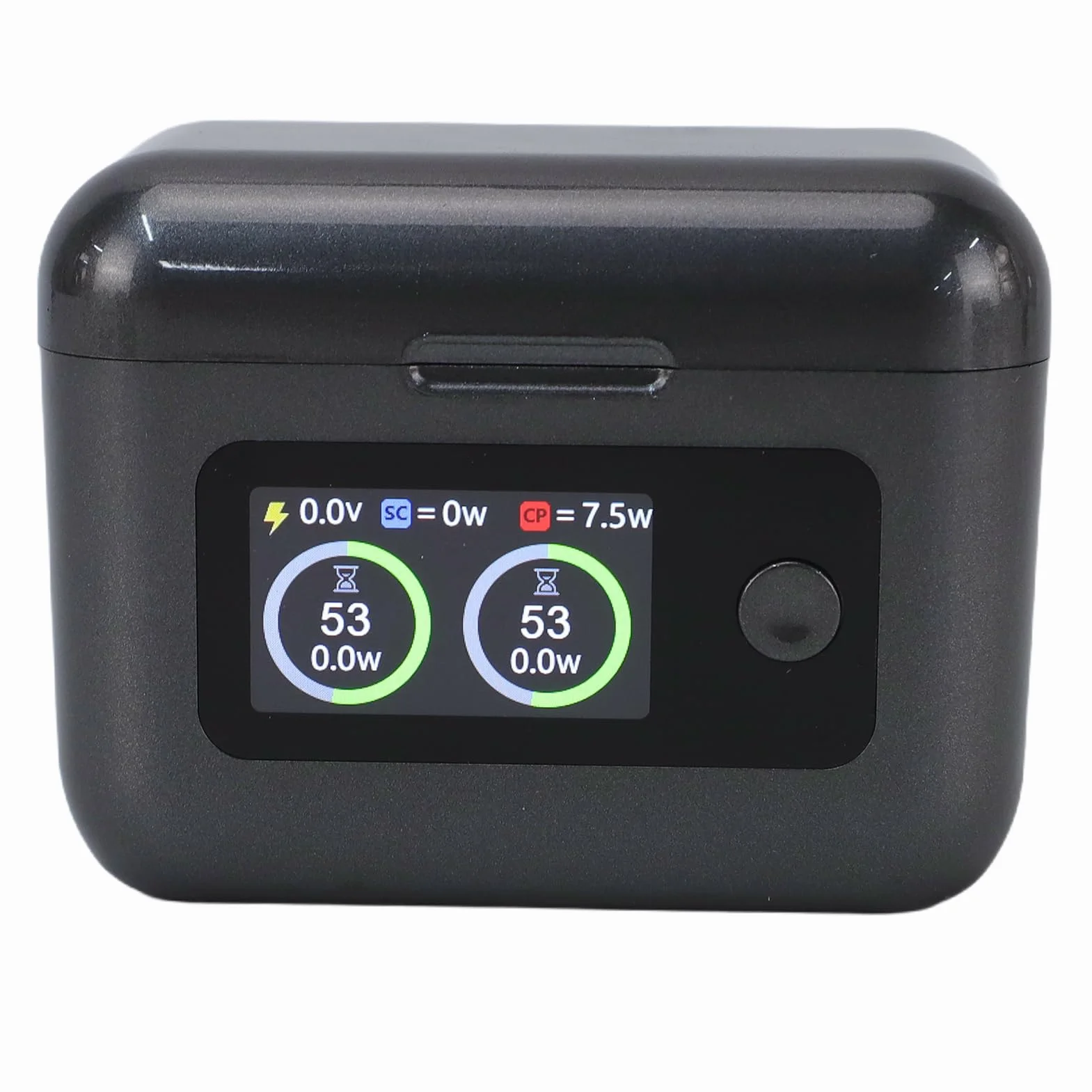 Tangxi Do Akumulatorów X4 Air z Koncentratorem ładującym, 2-kierunkowy, Podwójny Wyświetlacz LCD Do ładowania, Zestaw Etui Przechowywania ładowarek X4 Air, Interfejs Typu C