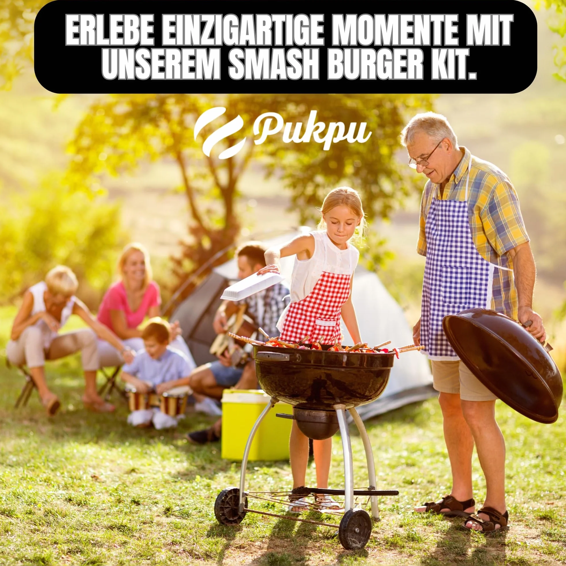 Smash zestaw do burgerów 6-częściowy akcesoria do grillowania z prasą dzwonki do topienia szpachelką szpikulcem