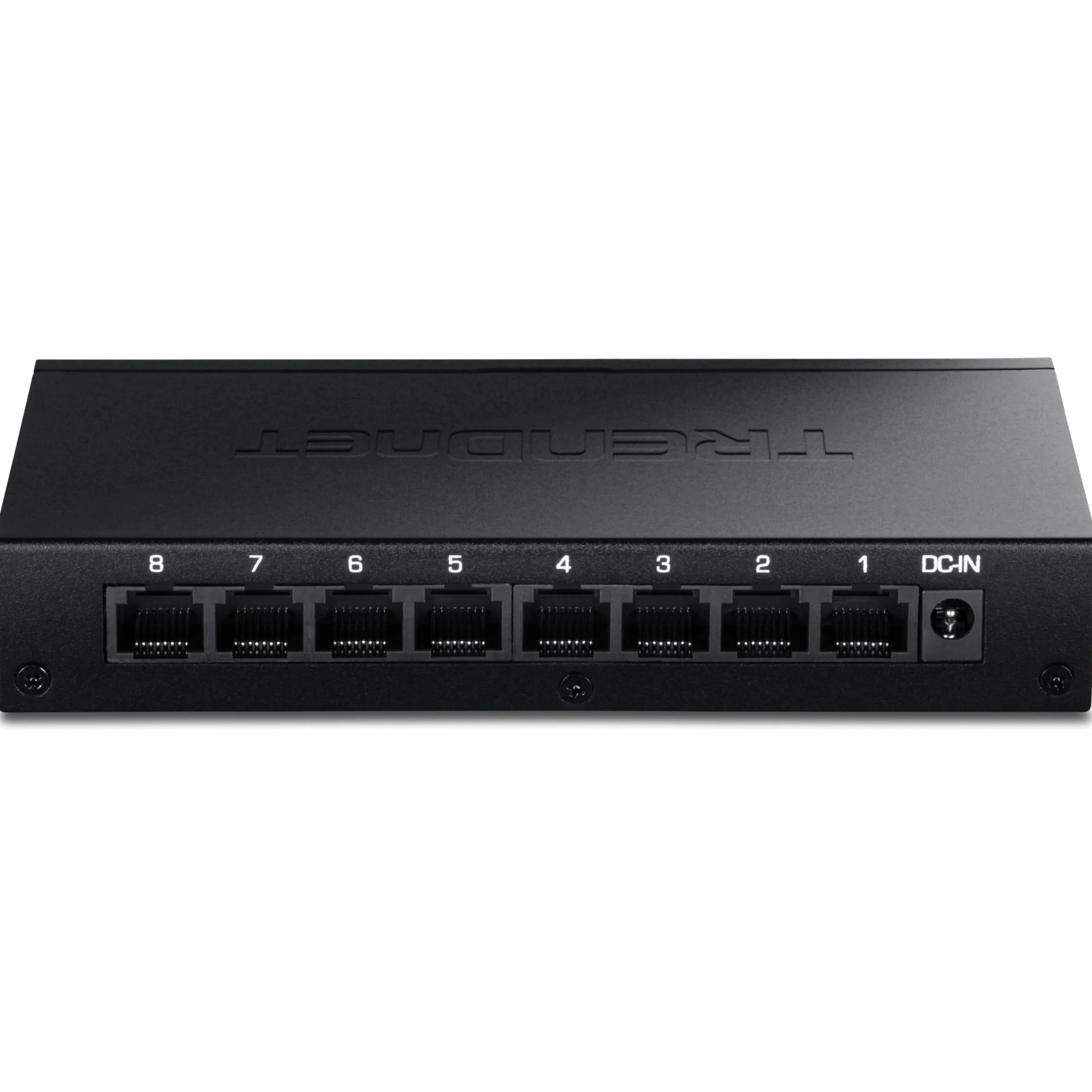 TRENDnet 8-portowy przełącznik 2,5 GB, TEG-S381, 8 portów RJ45 x 2,5 G, pojemność przełączania 40 Gb/s, zgodny z NDAA + TAA, rozdzielacz Ethernet, do konsoli do gier, NAS, PC, dożywotnia ochrona