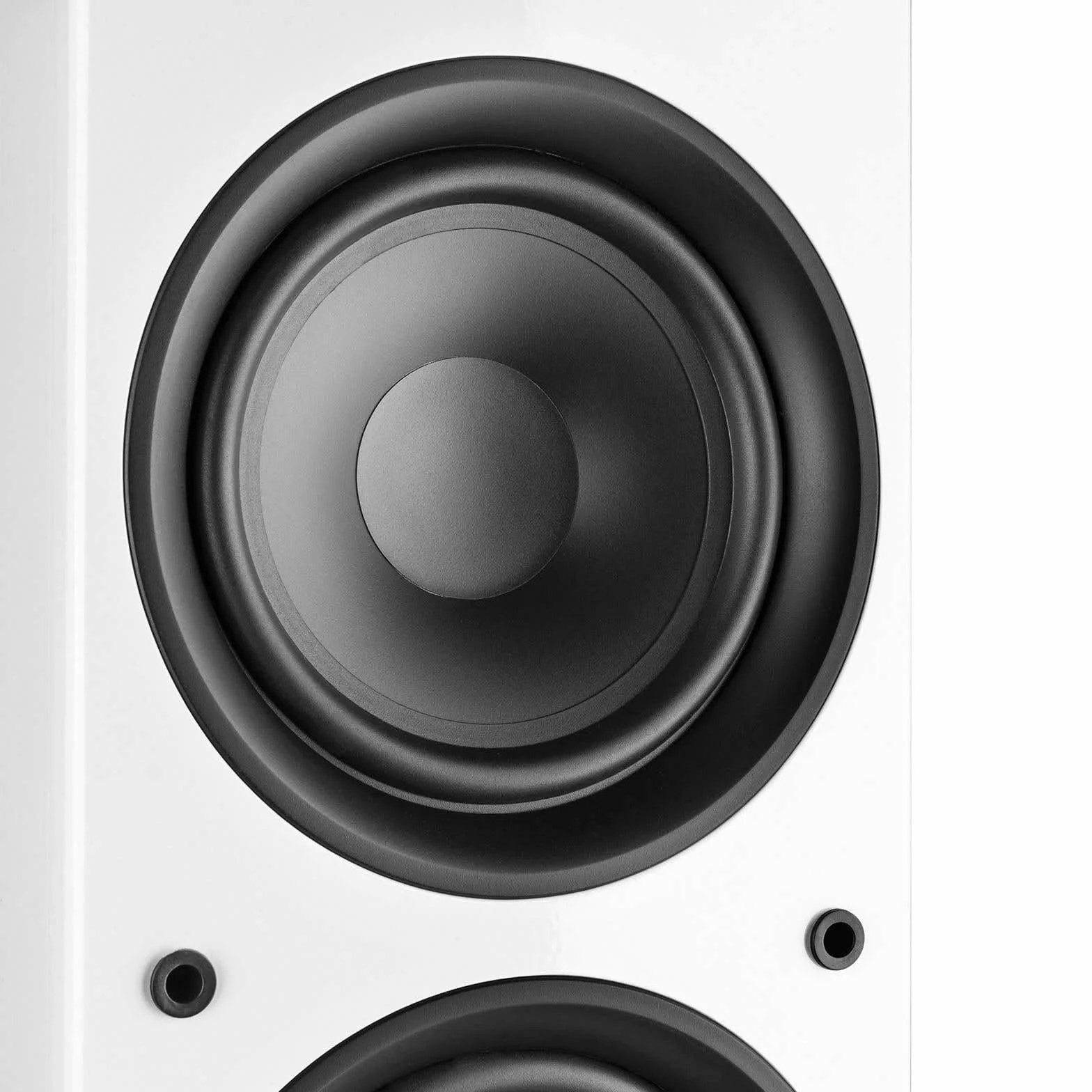 Fenton SHF80W Hifi Speakers 500W - Stylowy 3-drożny zestaw głośników High-End - 3 Woofery + Głośniki wysokotonowe - muzyka, filmy i gry - biały