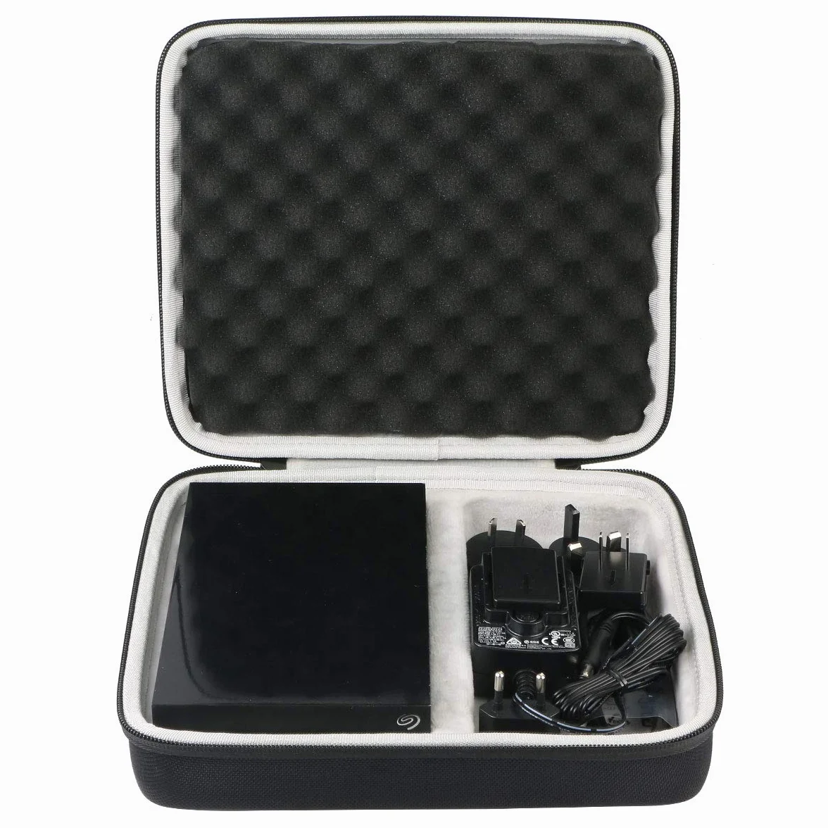 Khanka Pokrowiec ochronny case do Seagate Desktop Drive 8 TB zewnętrzny dysk twardy 3,5 cala USB 3.0 STGY8000400 Amazon Exclusive (pusta obudowa)