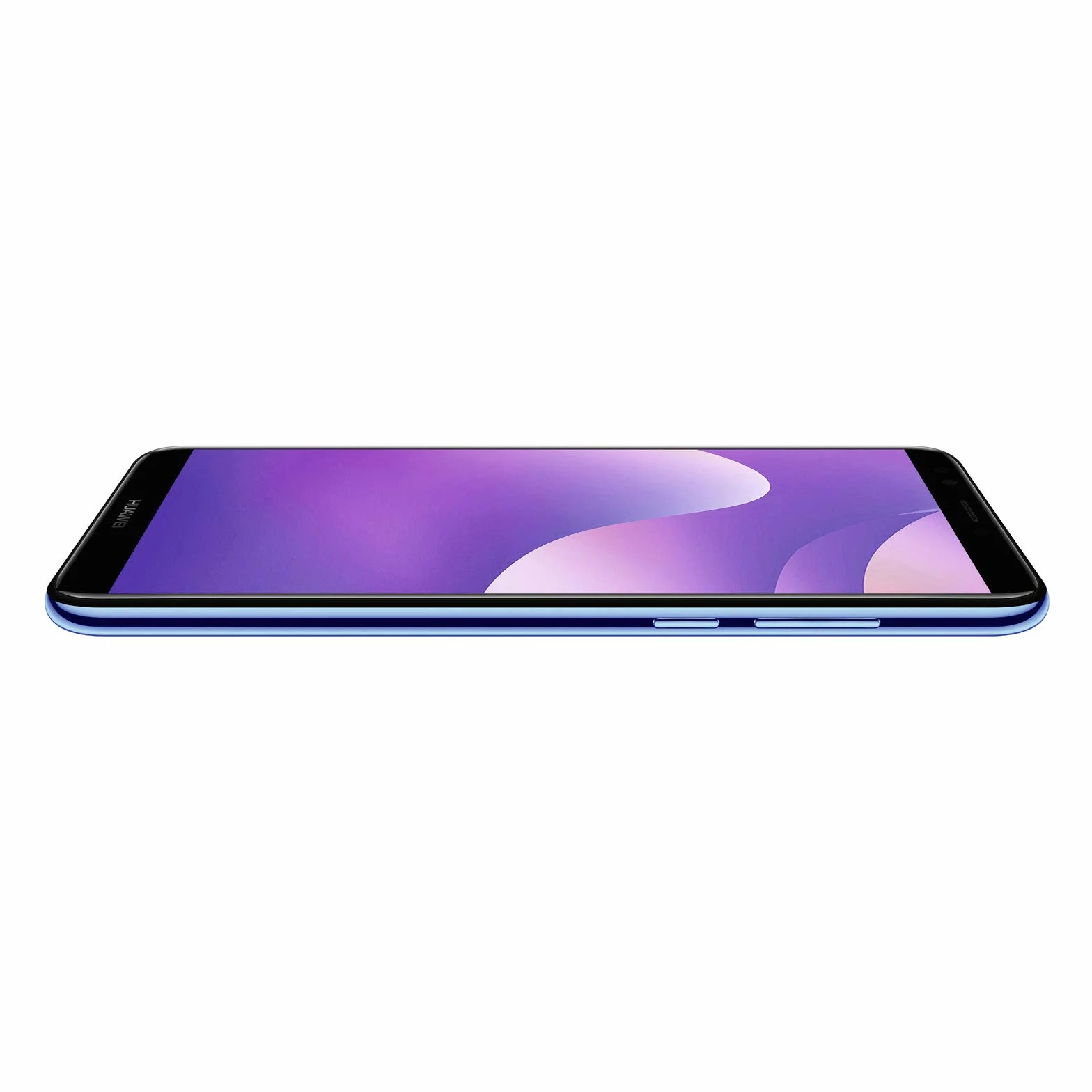 Huawei Smartfon Dual-SIM o przekątnej 15,2 cm (5,99 cala), czytnik linii papilarnych, akumulator 3000 mAh, 16 GB pamięci wewnętrznej, Android 8.0), niebieski